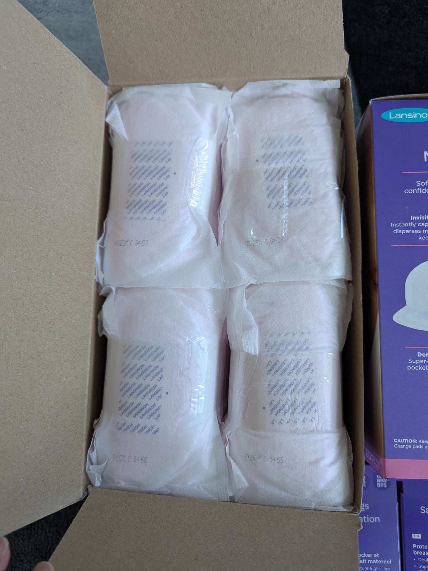 Brand New Lansinoh Disposable Nursing Pads and Breastmilk Storage Bags Bundle, NWT, MSRP $60