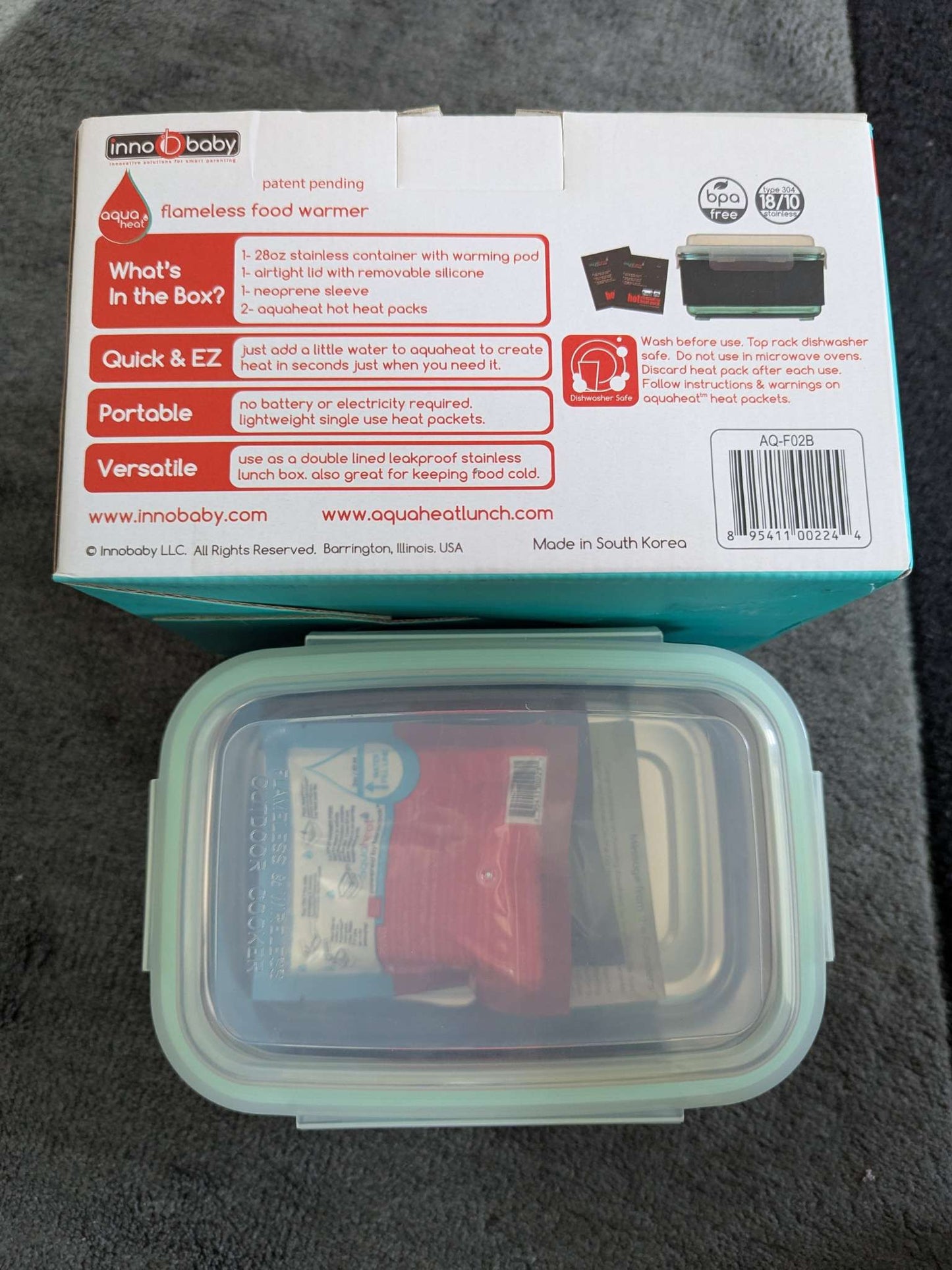 Brand New Innobaby Aquaheat Food Warmer, NWT, MSRP $26