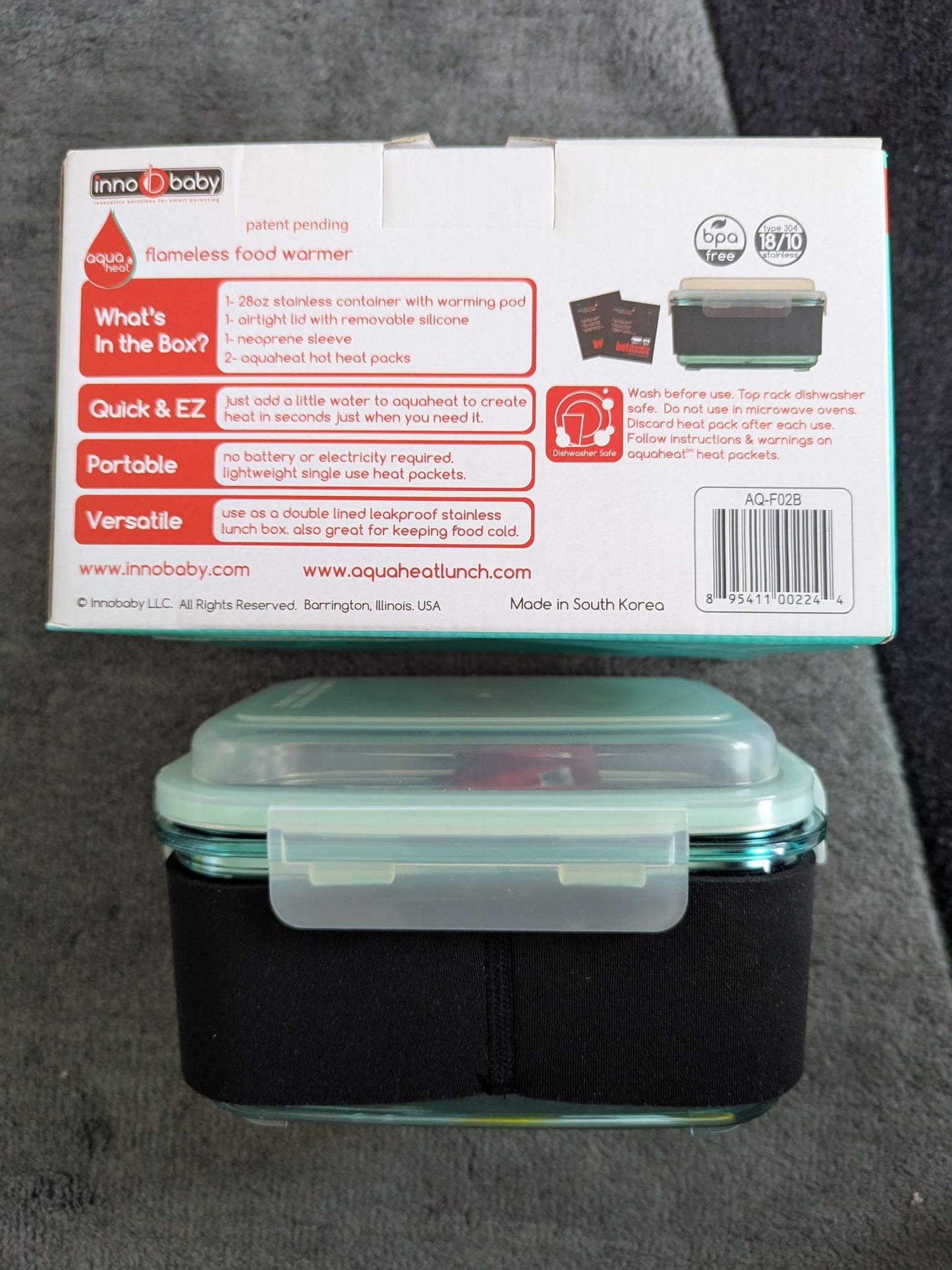 Brand New Innobaby Aquaheat Food Warmer, NWT, MSRP $26