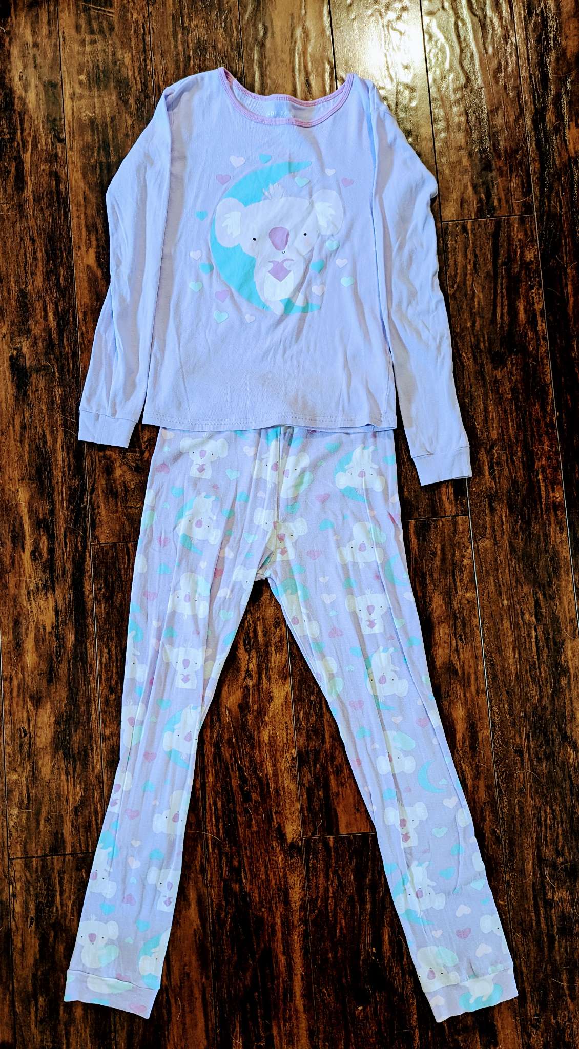 Girls Winter long sleeved PJs Bundle, Retails $36.95 each, Kids 12 & 14 (large)