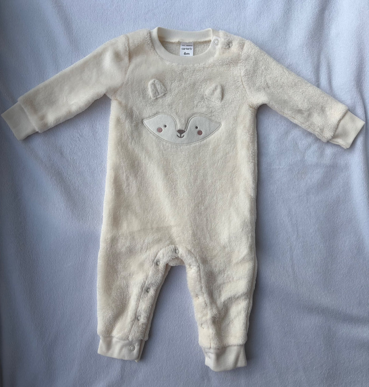 New! Fleece Footless Sleeper, Kids 6 Month (3-6M)