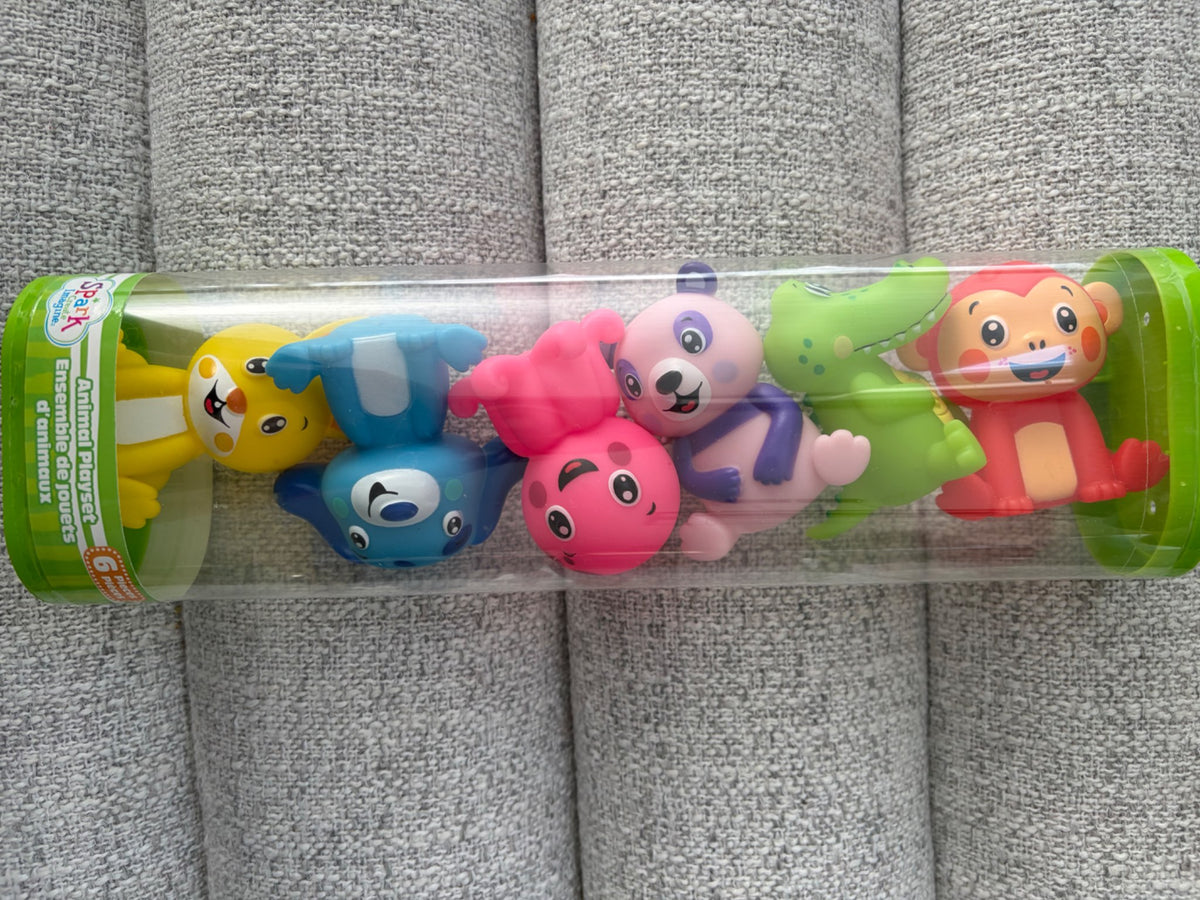 New Animal Bath Playset