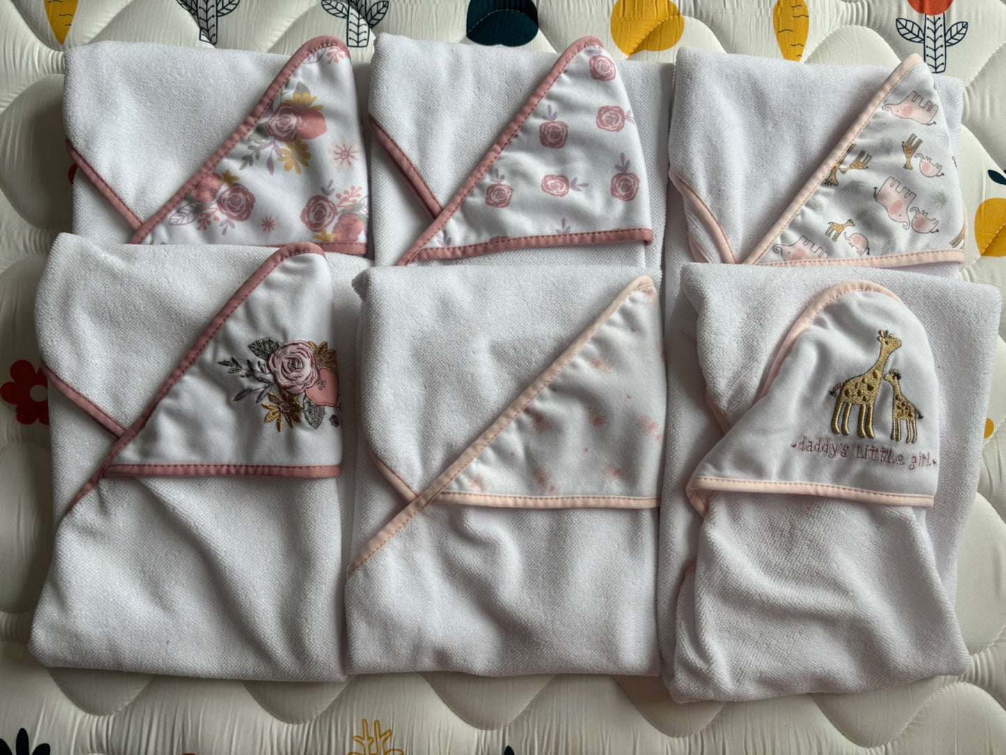 Hooded Baby Towels Set of 6