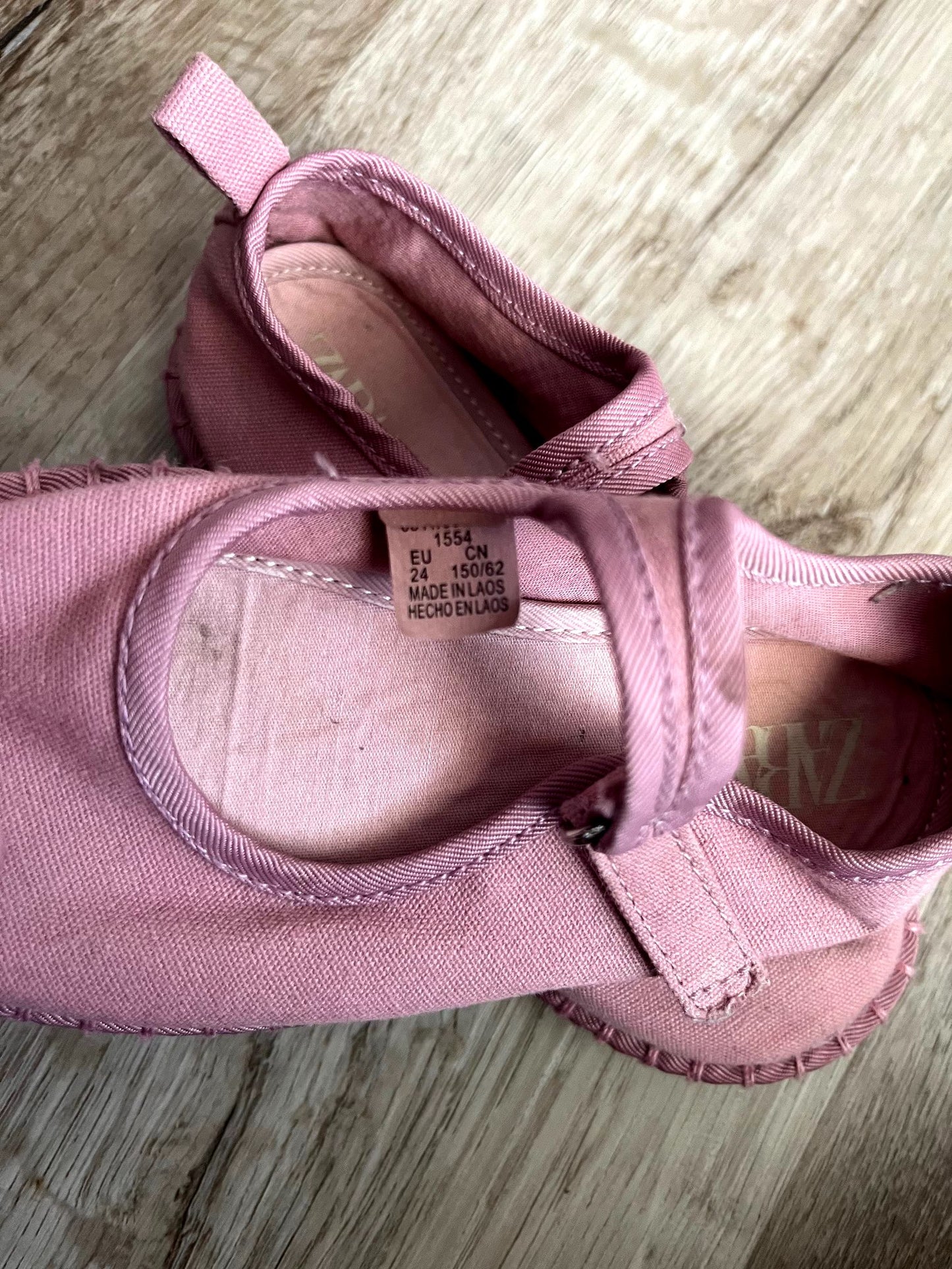 Zara Ballerina Flats , Shoes 8 (Toddler:2-4yr)