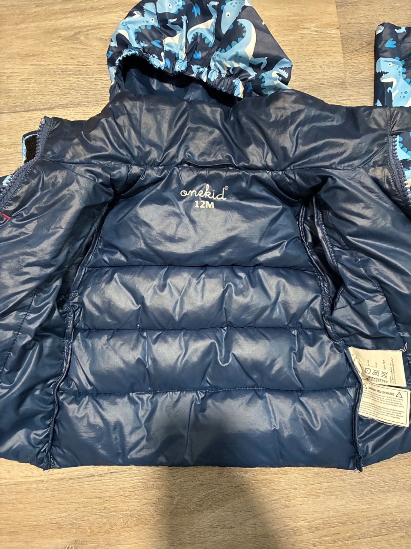 One Kid Road Coat size 12-24m and KOMBI Mittens, Kids 12 Month (9-12M)