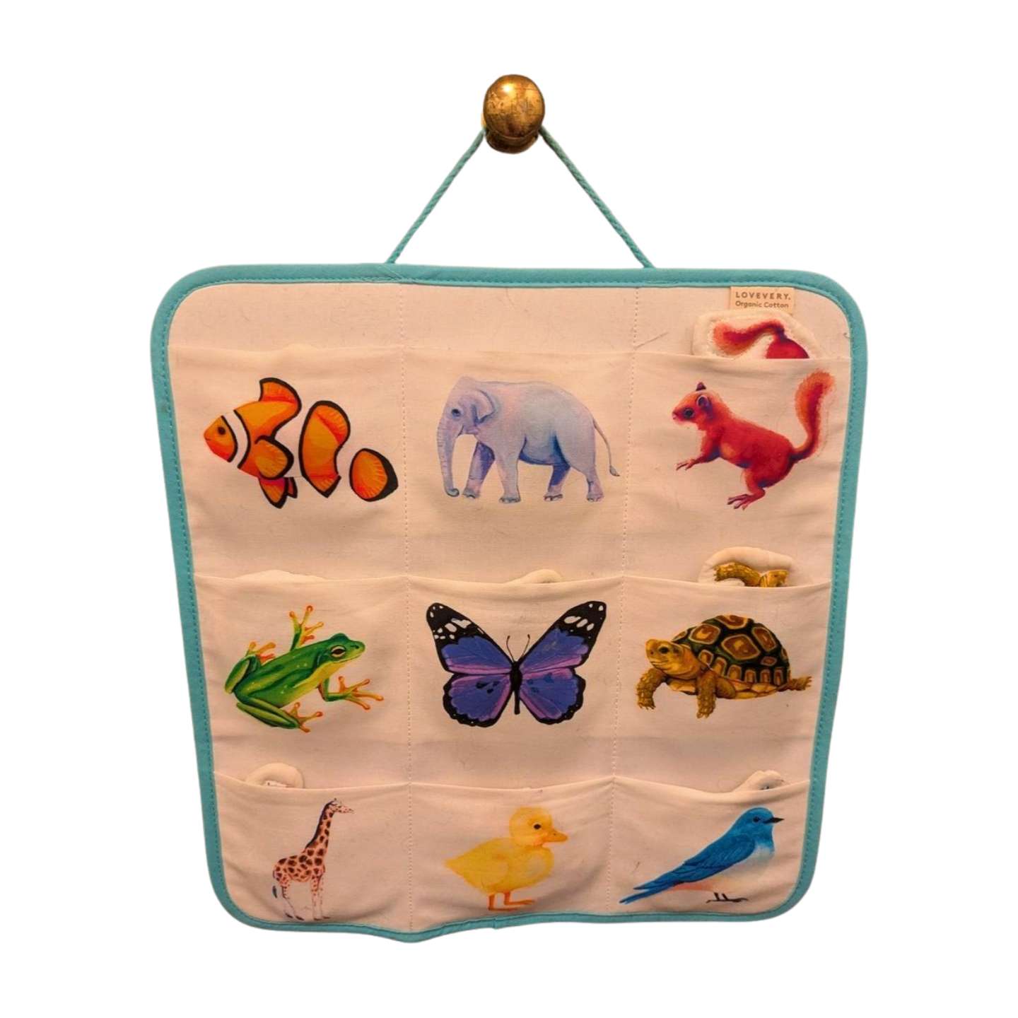 Lovevery Quilted Critter Pocket