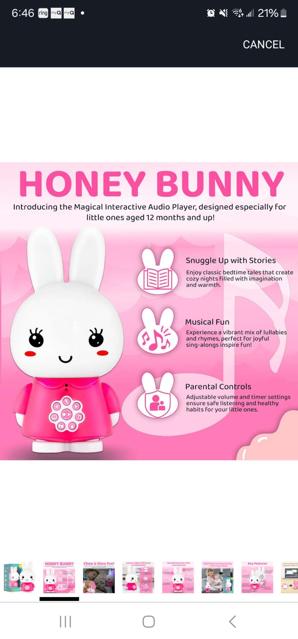 Talking Bunny with Songs