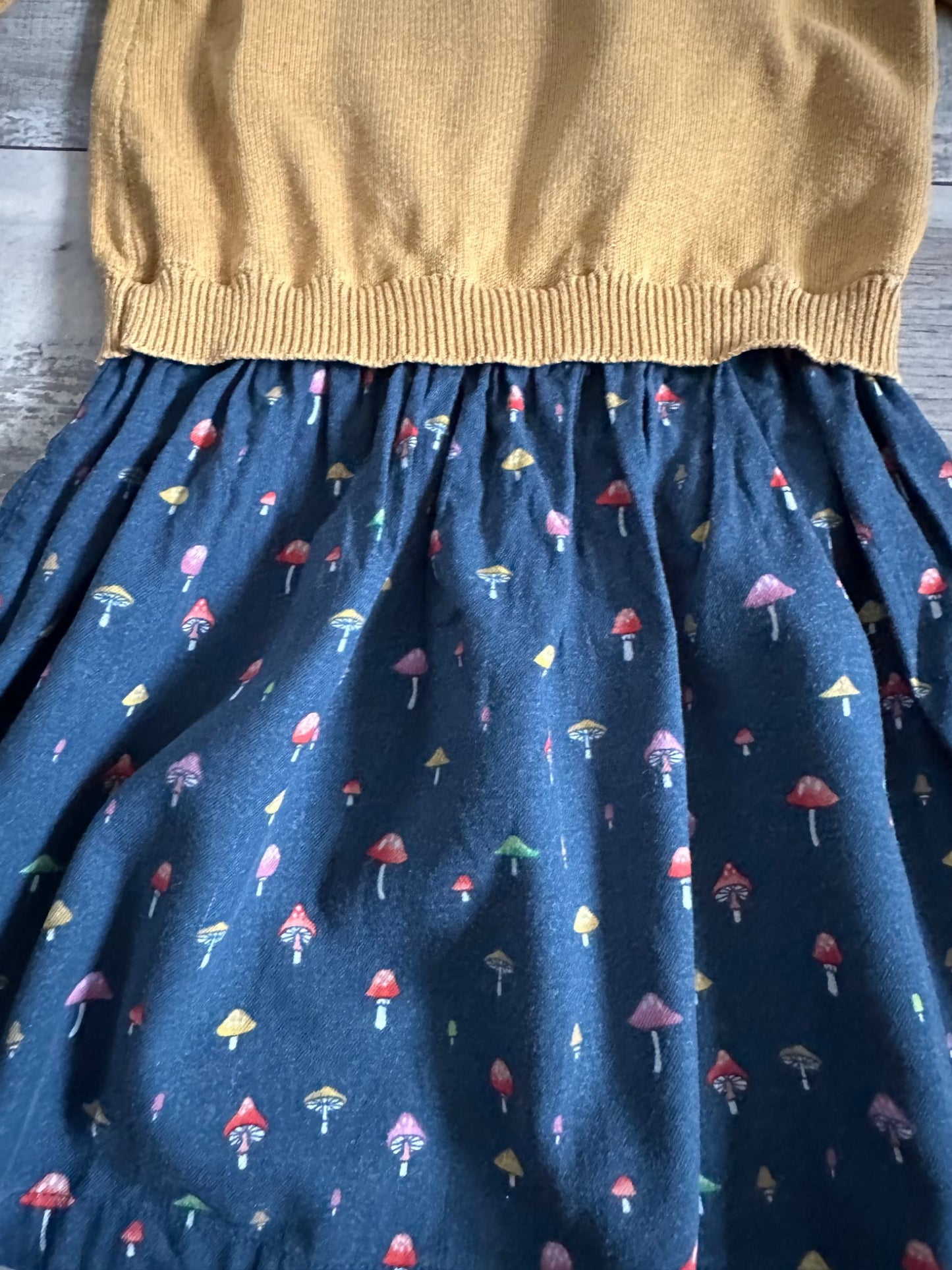 Gymboree knit mushroom dress , Kids 3T