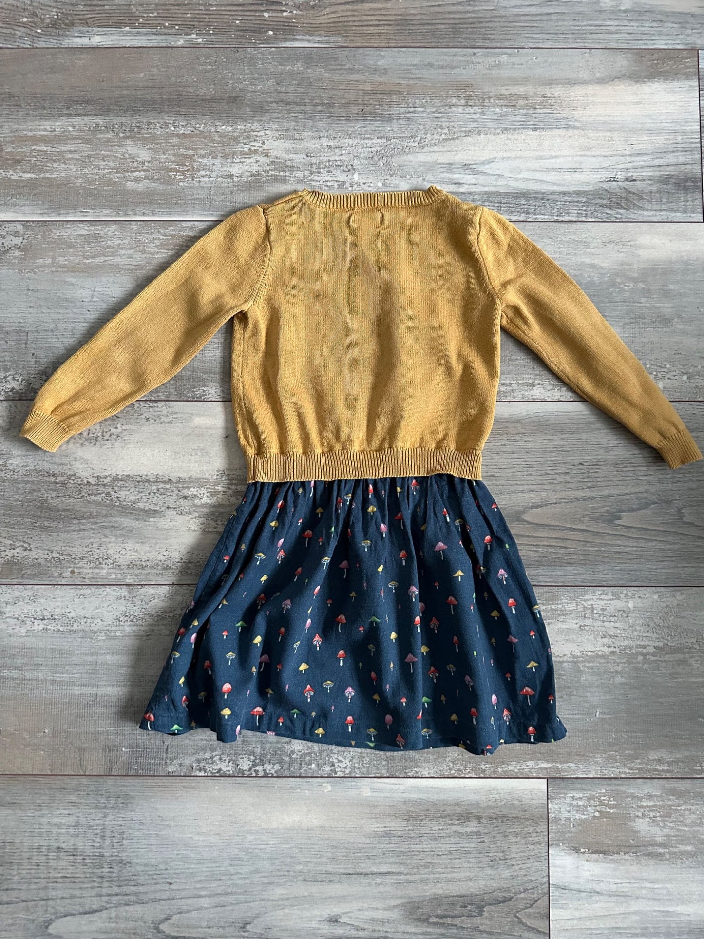 Gymboree knit mushroom dress , Kids 3T