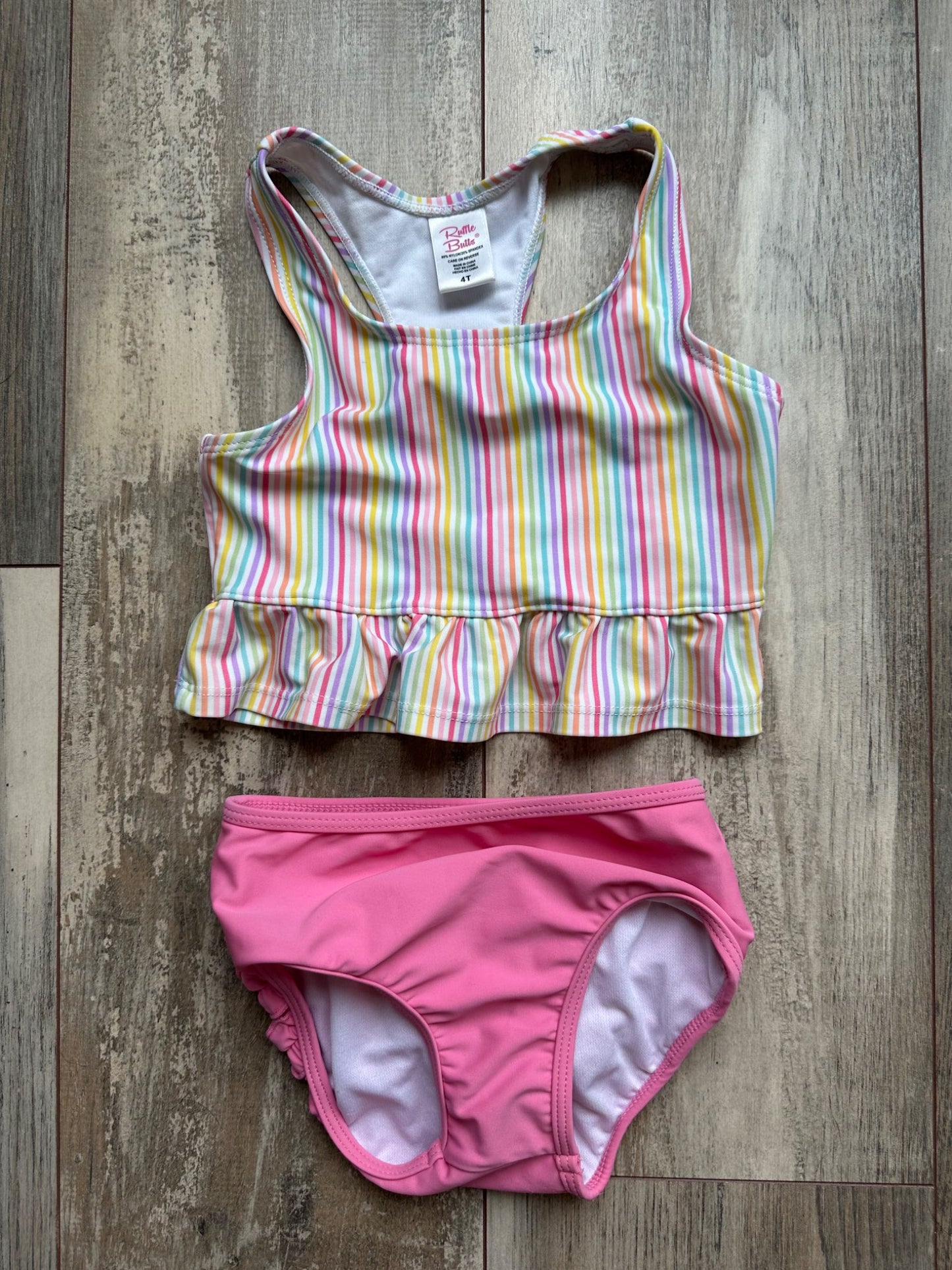 Ruffle Butts Tankini, Kids 4/4T