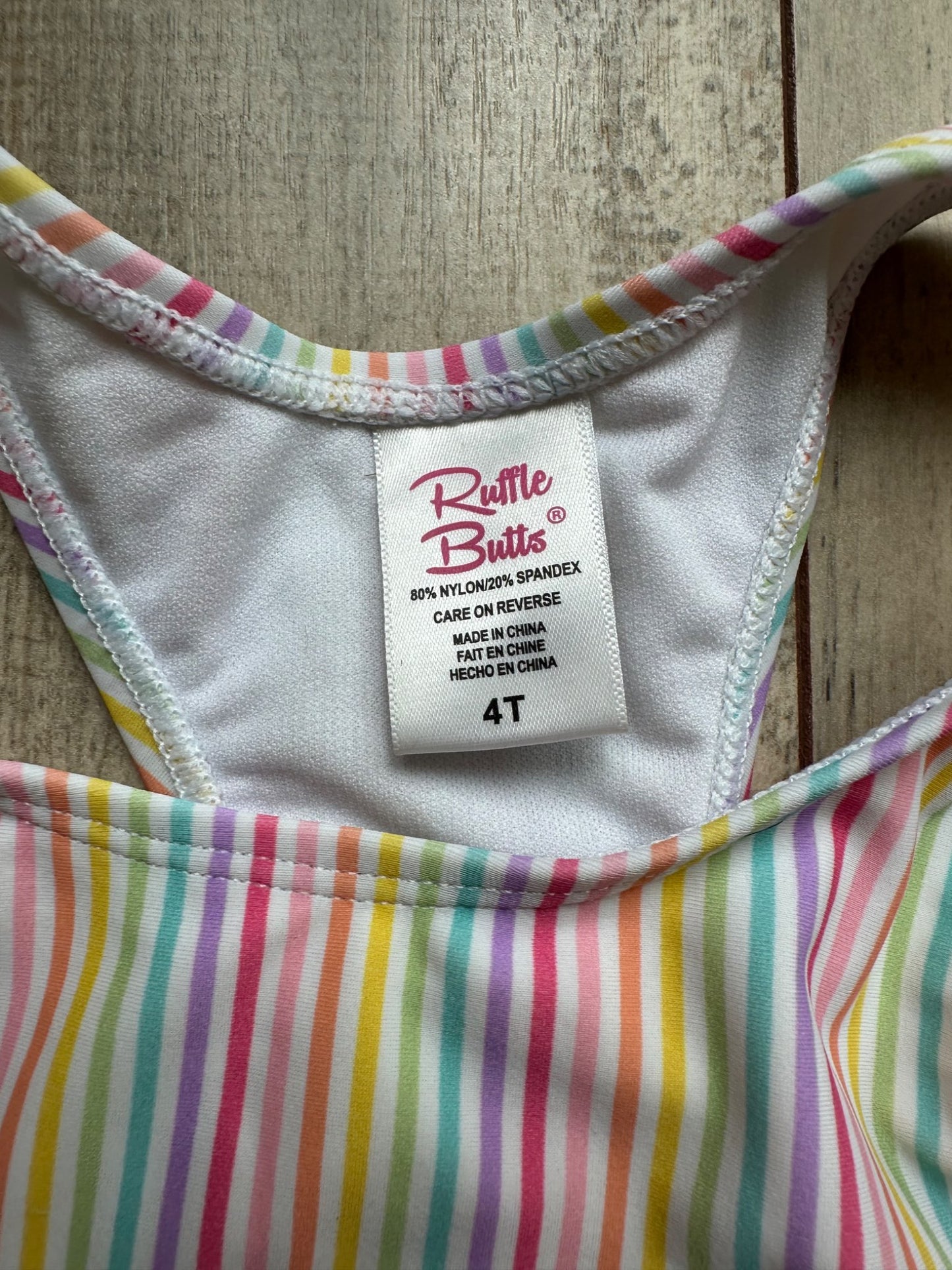Ruffle Butts Tankini, Kids 4/4T