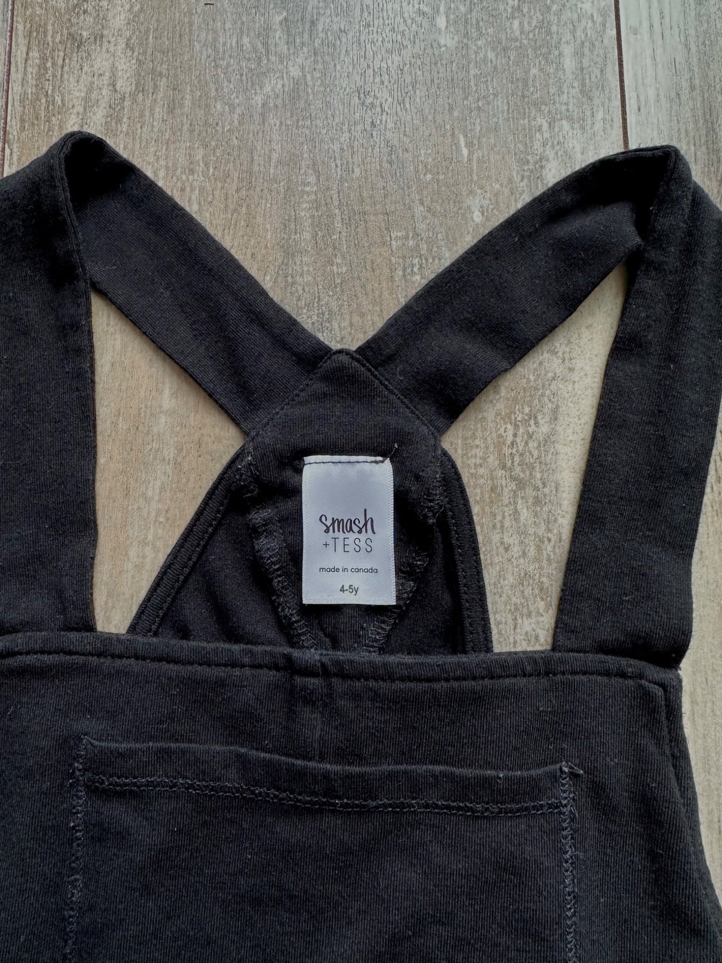 Smash + Tess black romper , Kids 4/4T