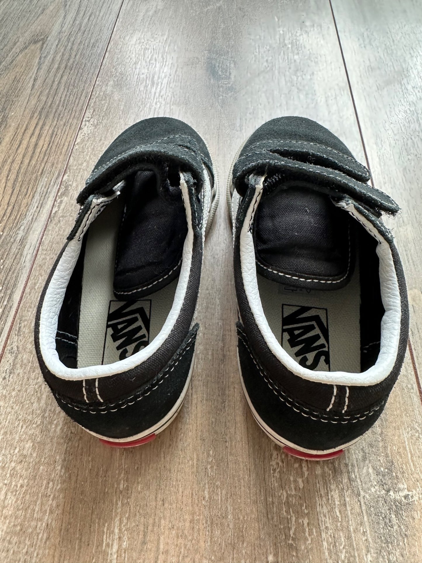 Vans black Velcro , Shoes 1 (Baby: 0-12 mth)
