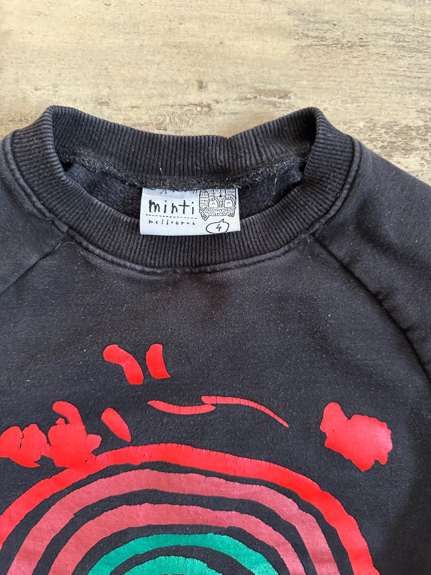 Minti sweatshirt with pockets , Kids 4/4T