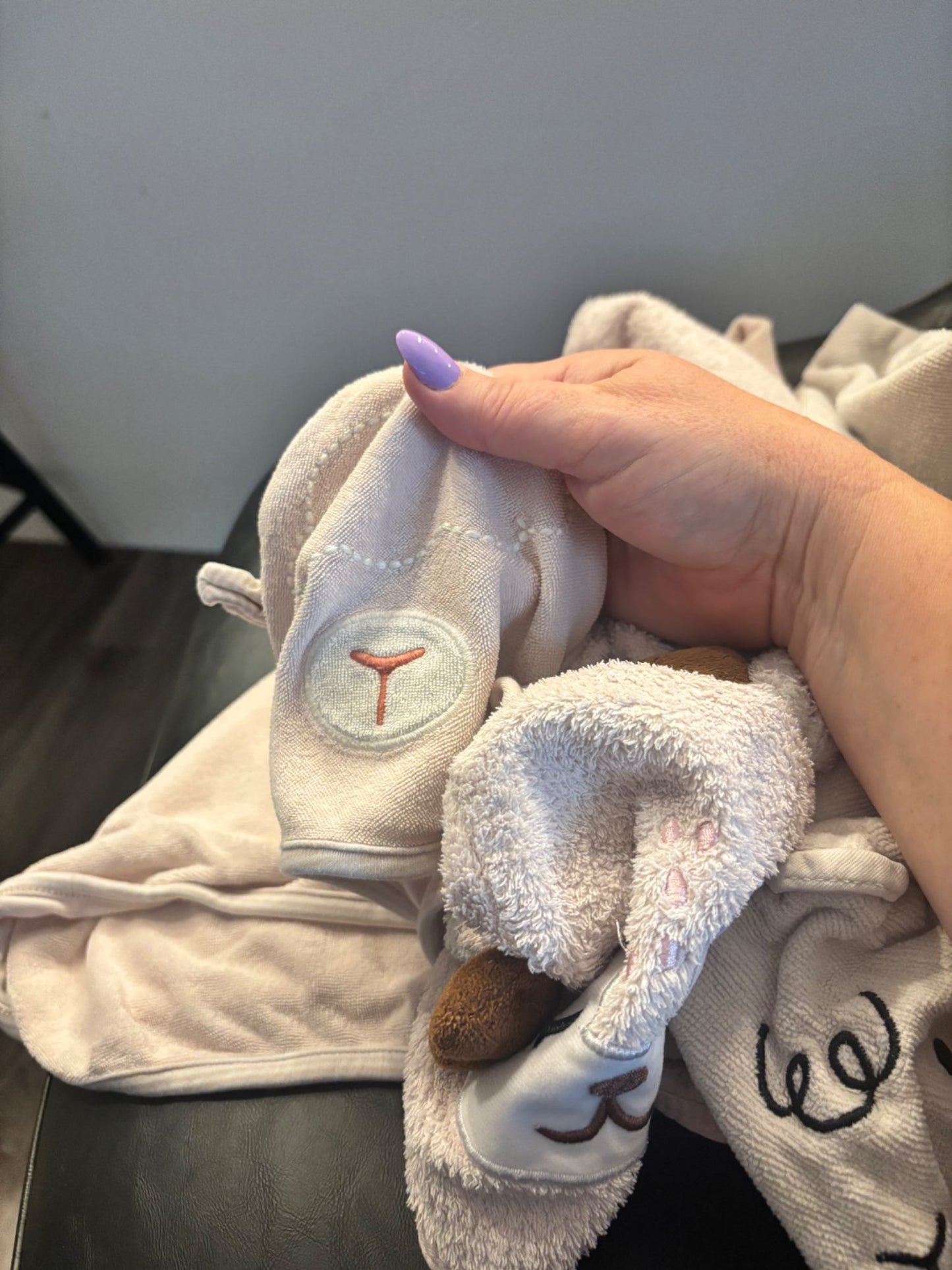 Newborn hooded towels
