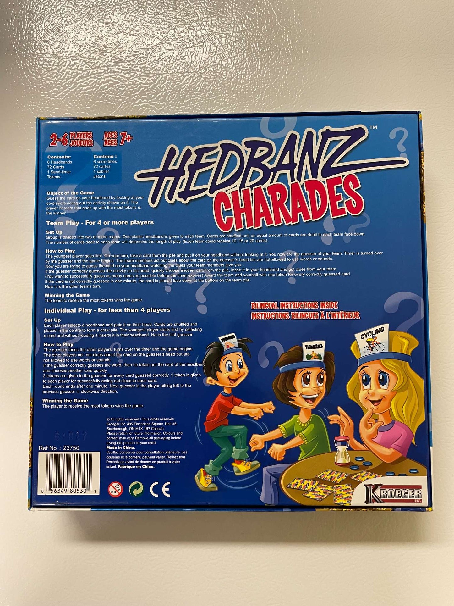 Hedbanz Charades – Kids & Family Game (Ages 7+) - MSRP $20