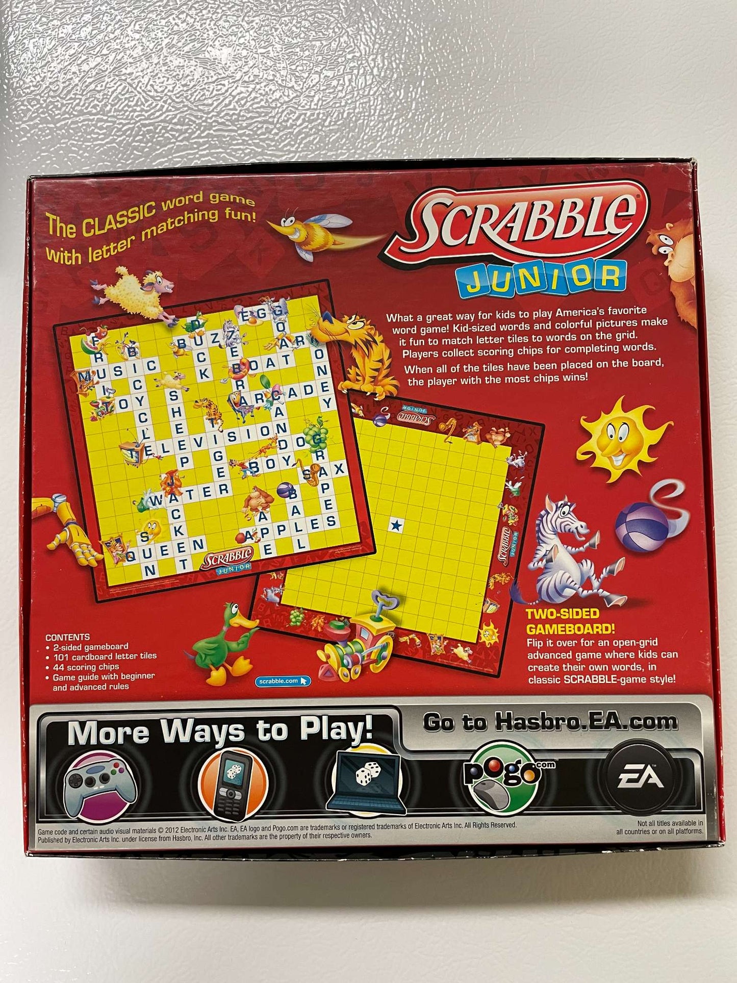 Scrabble Junior Board Game – Hasbro - MSRP $25