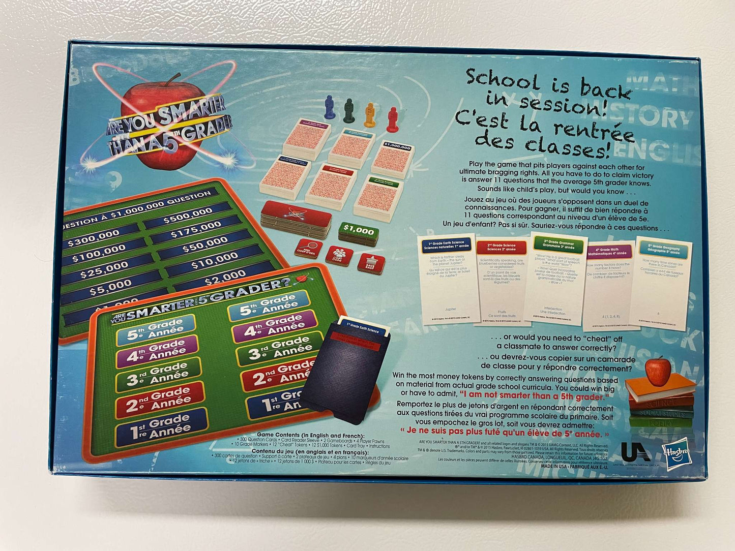 Are You Smarter Than a 5th Grader? Board Game (Hasbro Gaming) - MSRP $25