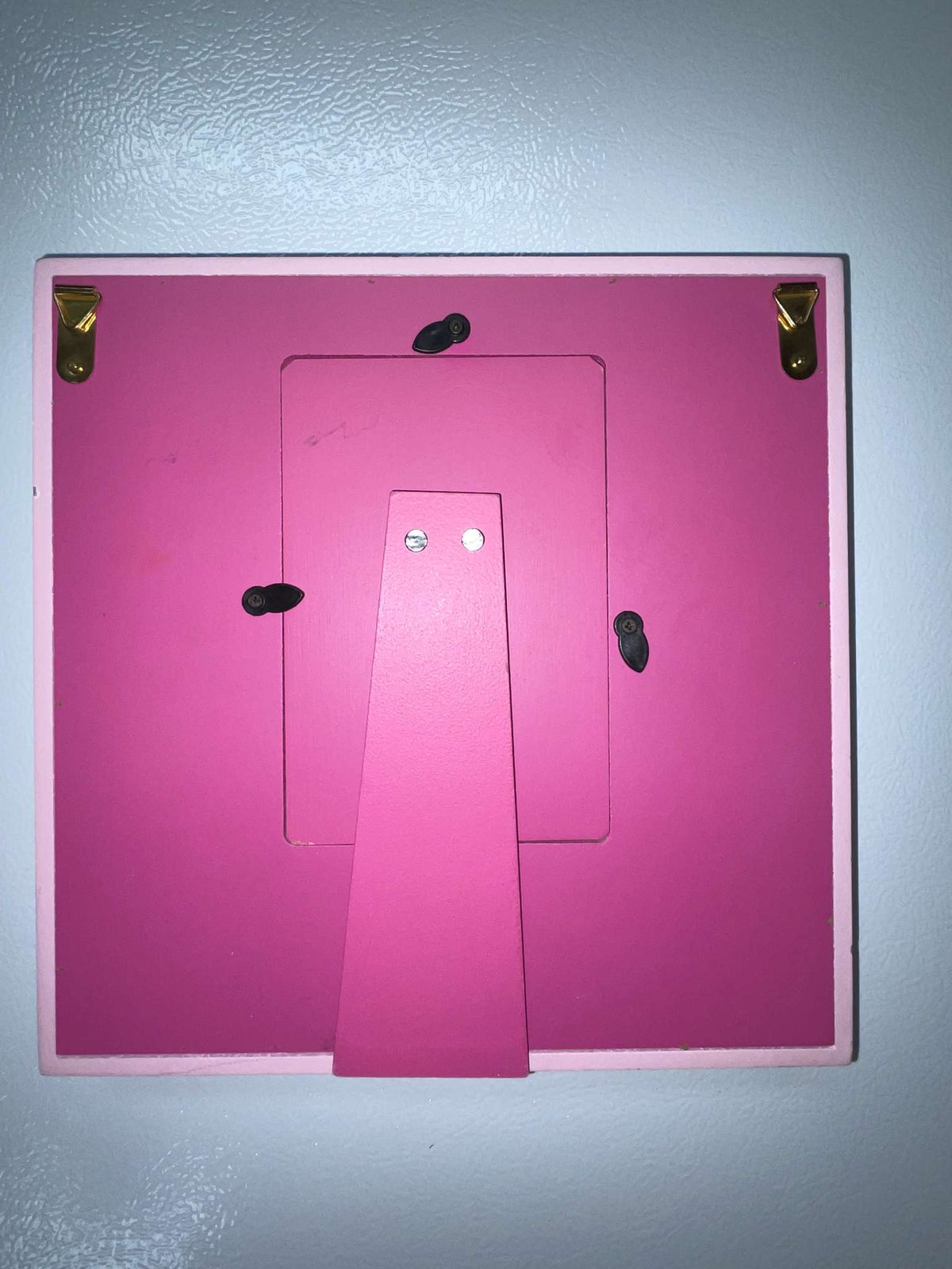 Children’s Decorative Picture Frame – Pink with 3D Flower & Dragonfly Design