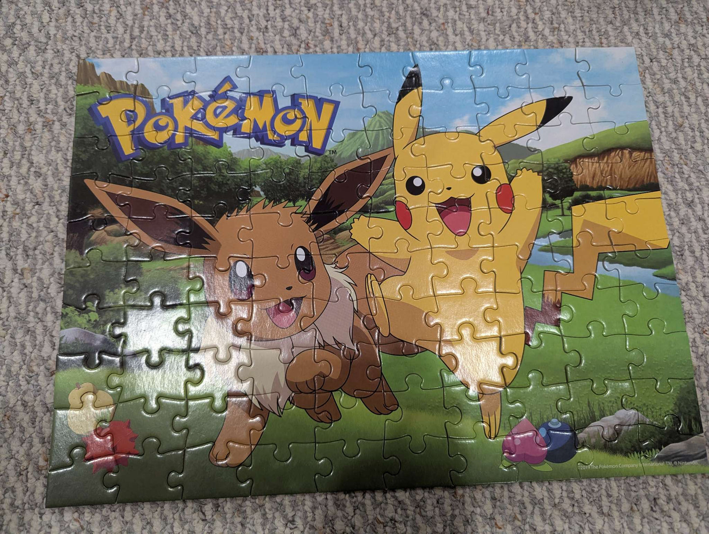 100 PC Pokemon puzzle