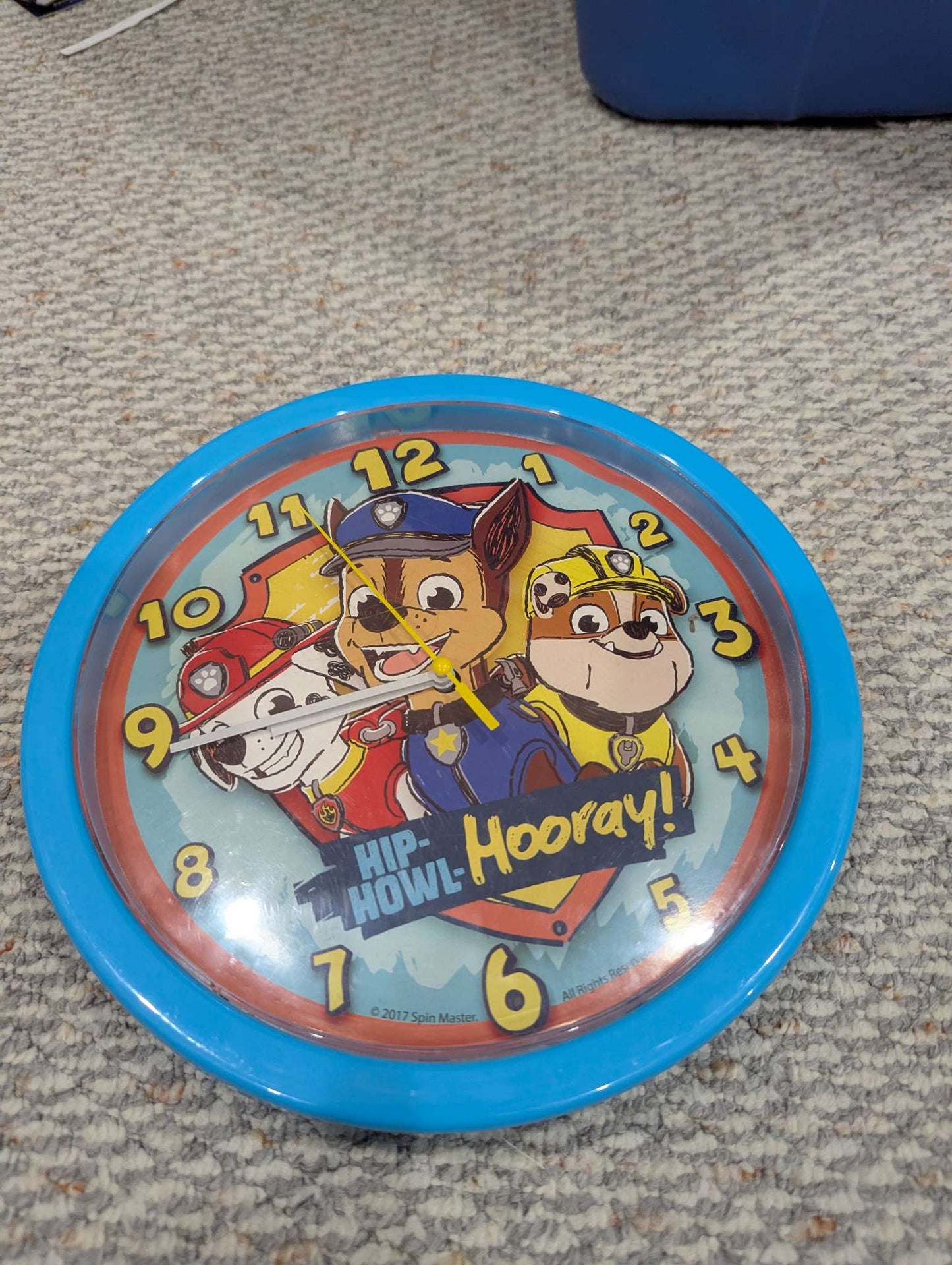Paw Patrol clock