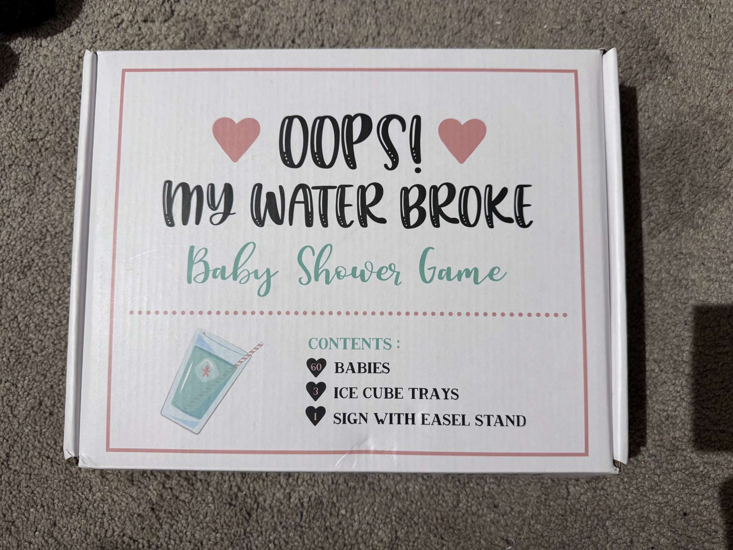 My Water Broke - Baby Shower Game