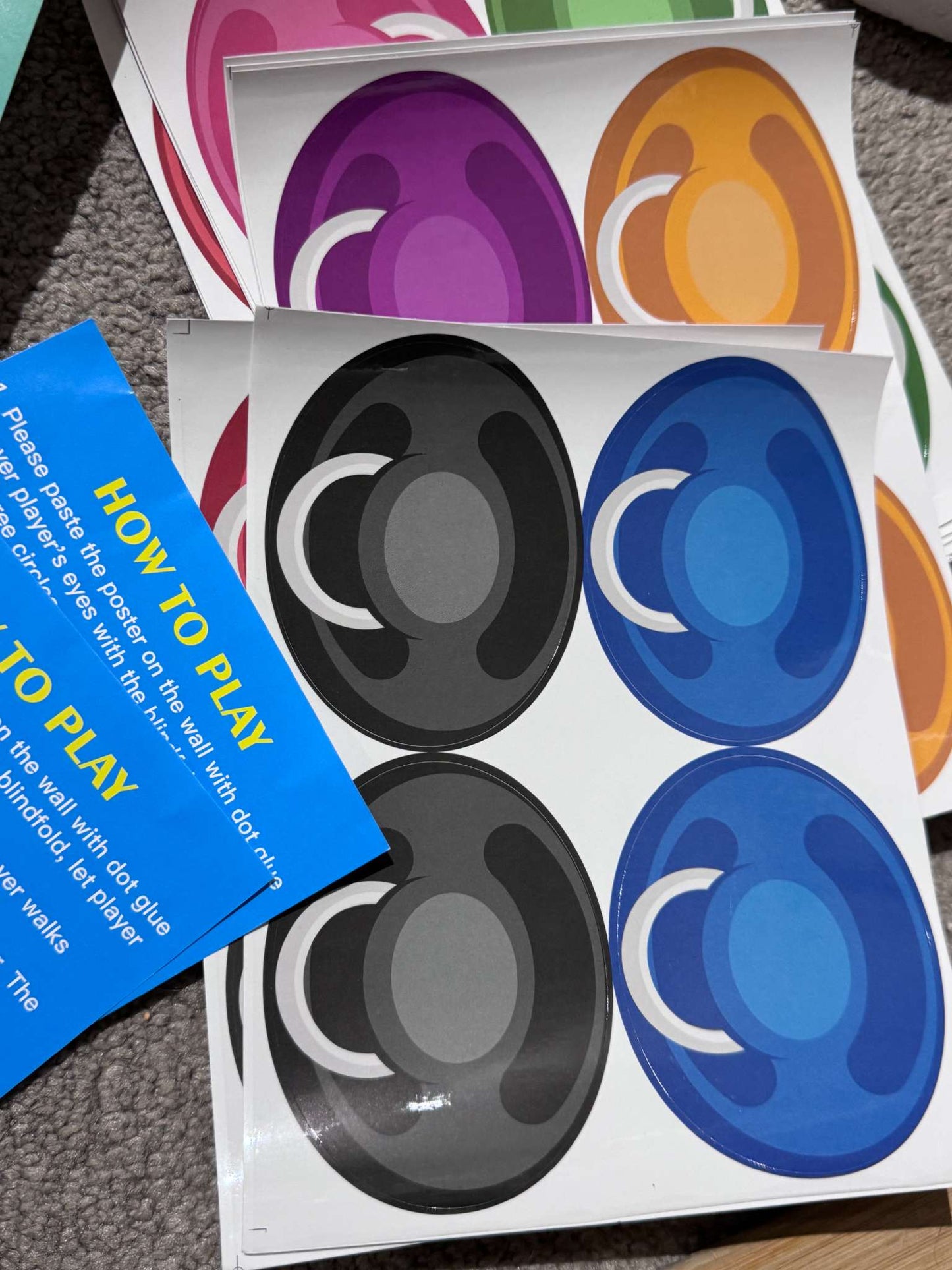 Where's my Dummy - Baby Shower Game