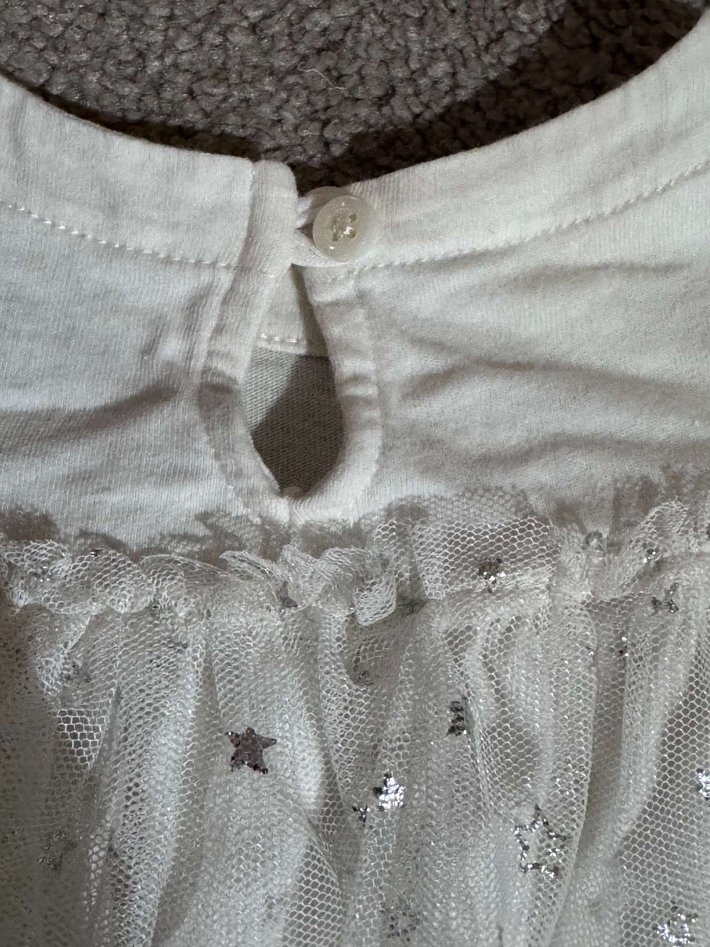 Baby Gap Star T-Shirt Dress, Kids 3 Month (0-3M)