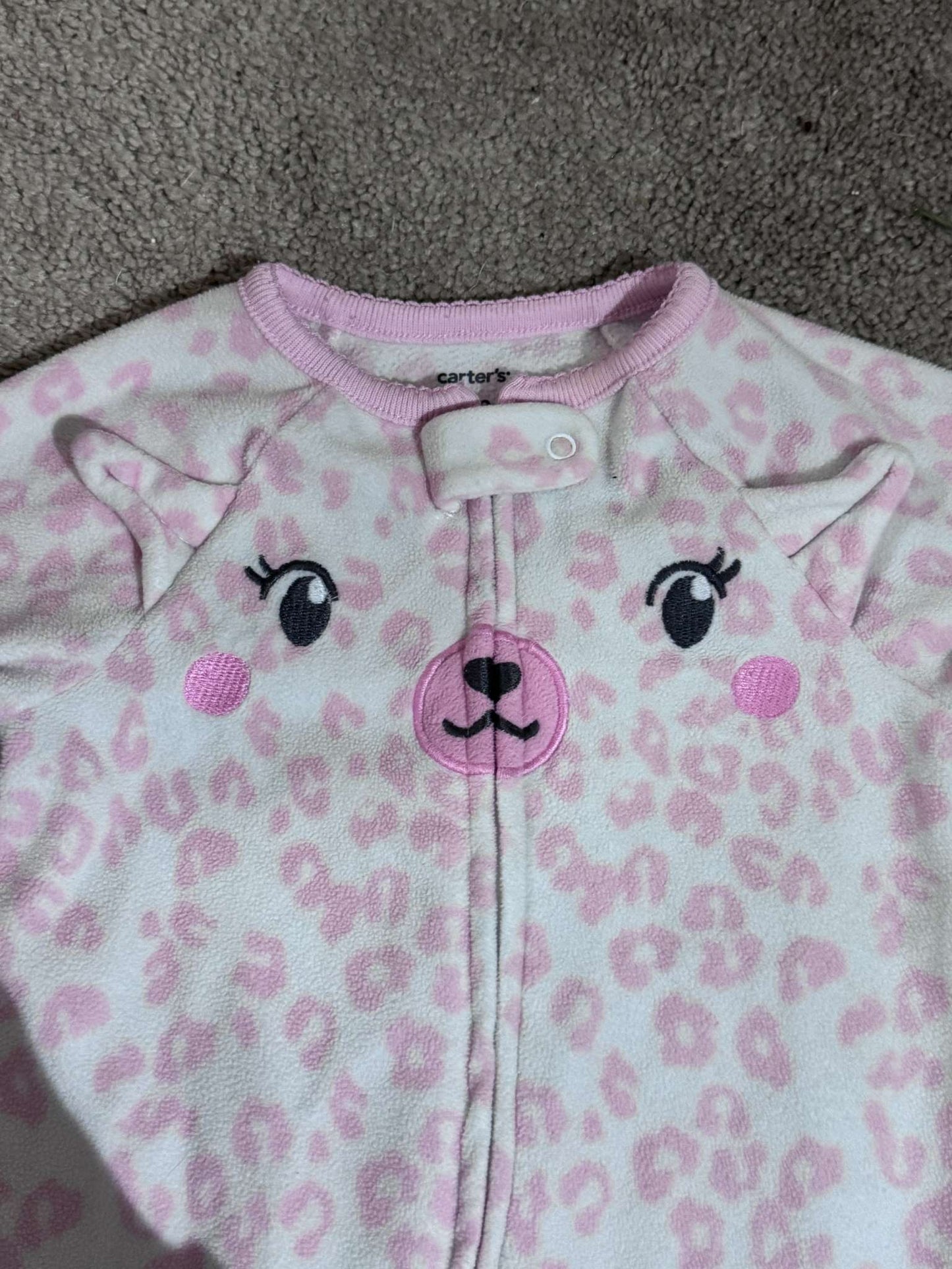Fuzzy Onesie Bundle, Kids 3 Month (0-3M)