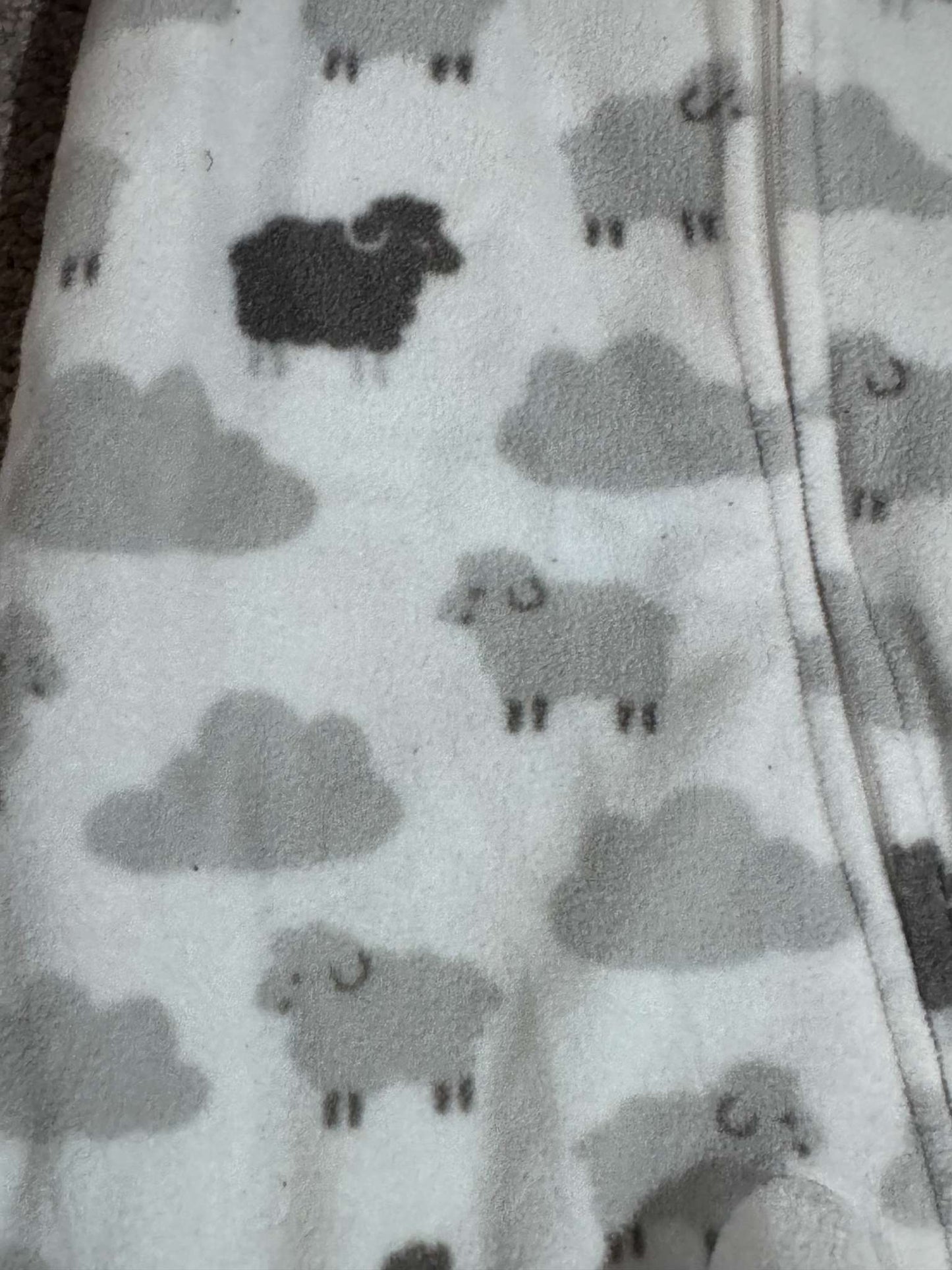 Fuzzy Onesie Bundle, Kids 3 Month (0-3M)