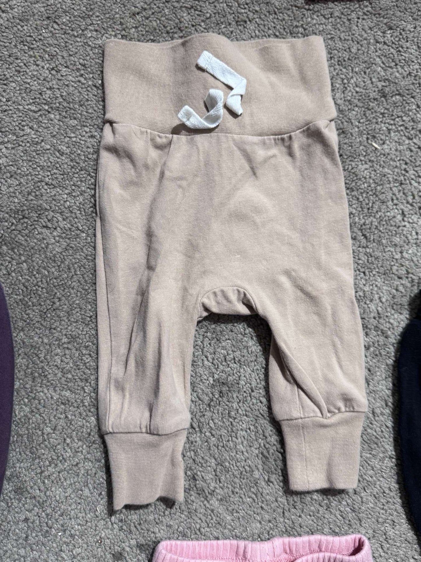 Bundle of 5 Jogger-style Pants for Newborns, Kids Newborn
