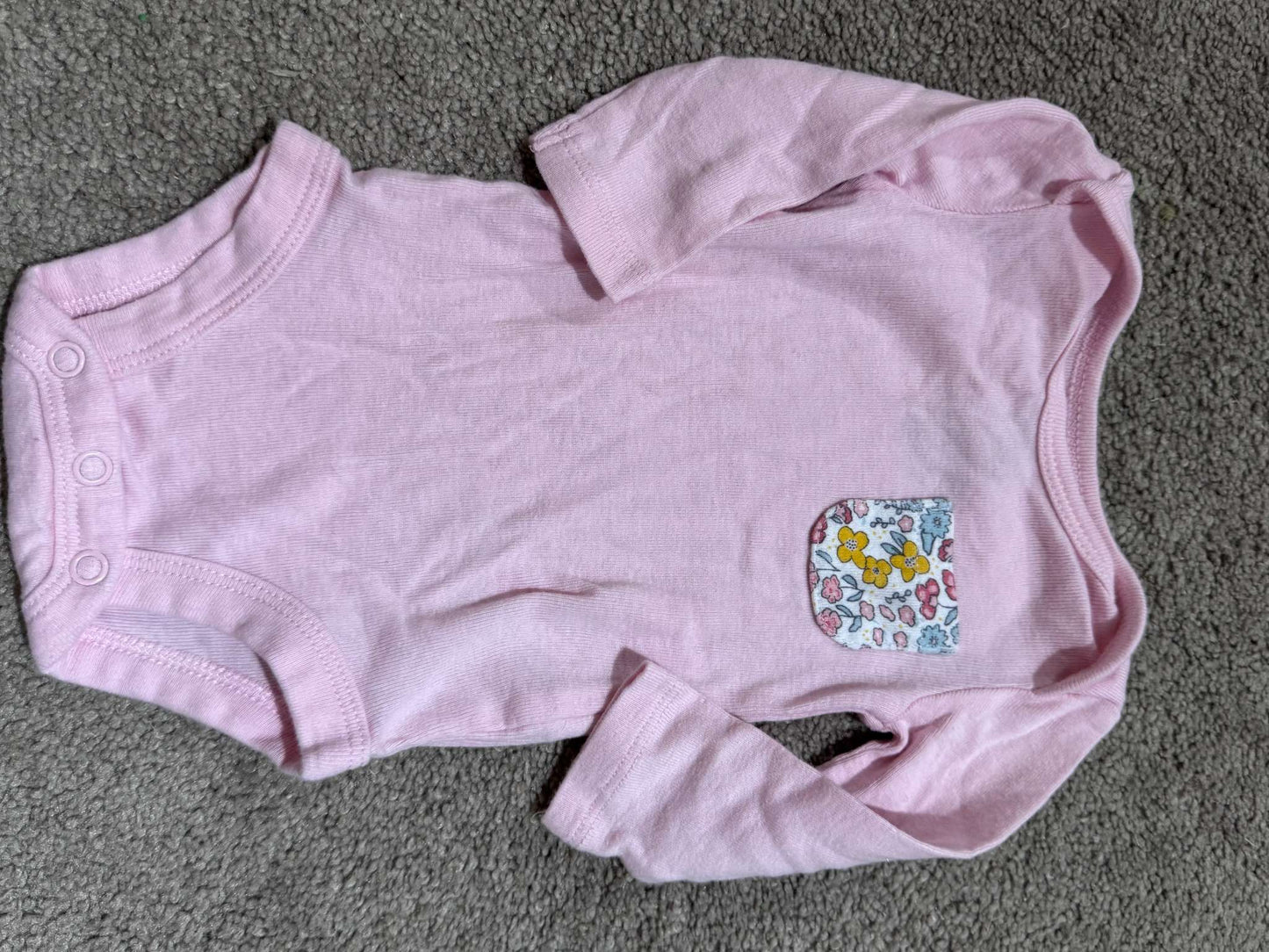 Bundle of 5 Long-Sleeved Newborn Onesies, Kids Newborn