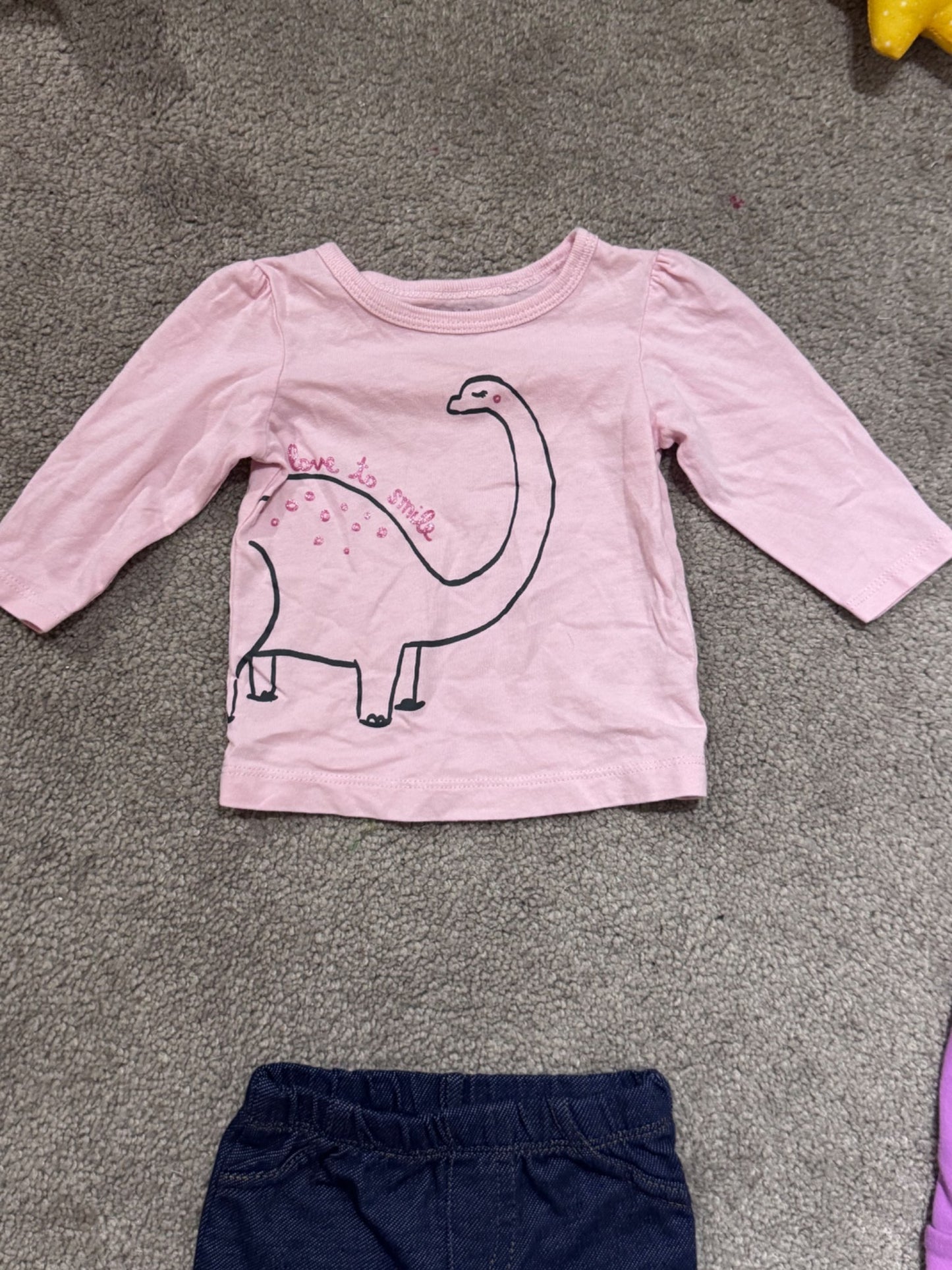 Bundle of 3 outfits , Kids 3 Month (0-3M)