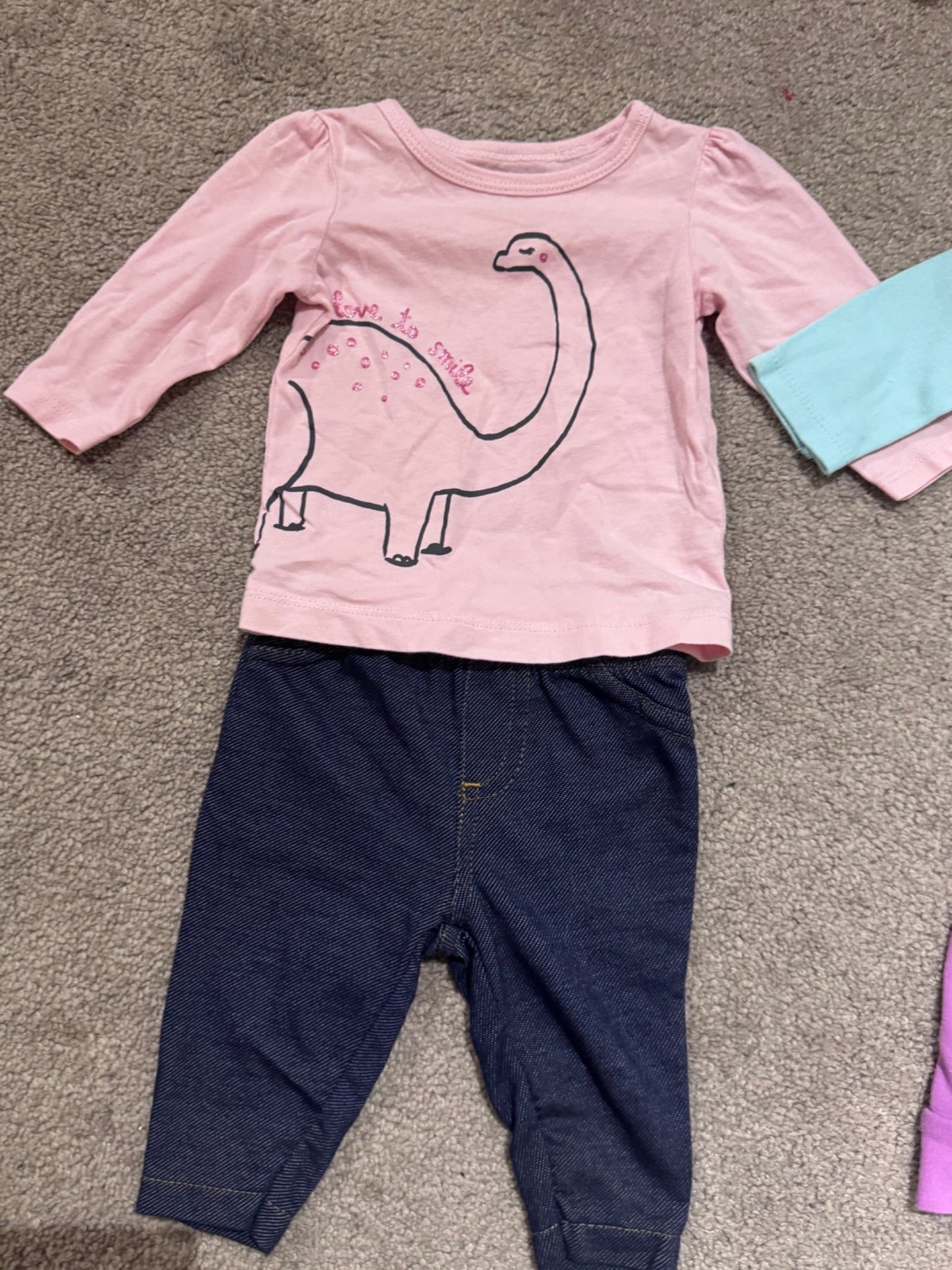 Bundle of 3 outfits , Kids 3 Month (0-3M)