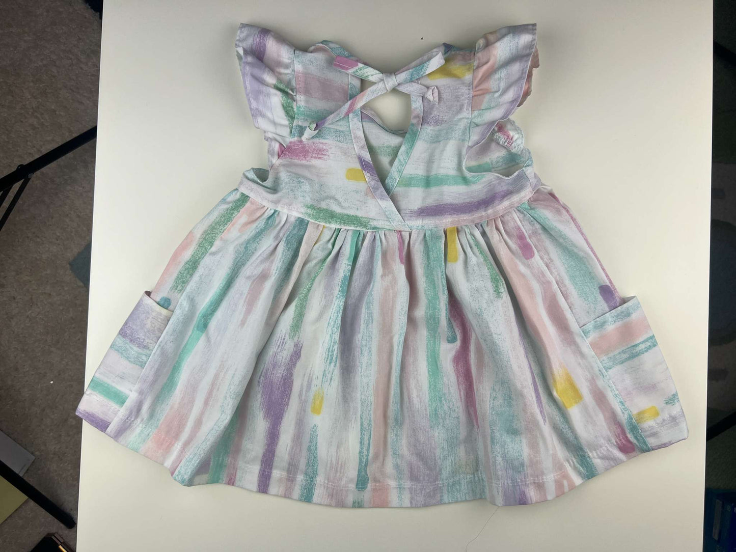 Nest and Nurture Poppy tunic, light pastel shades, 12-24m, Kids 24 Month (18-24M)