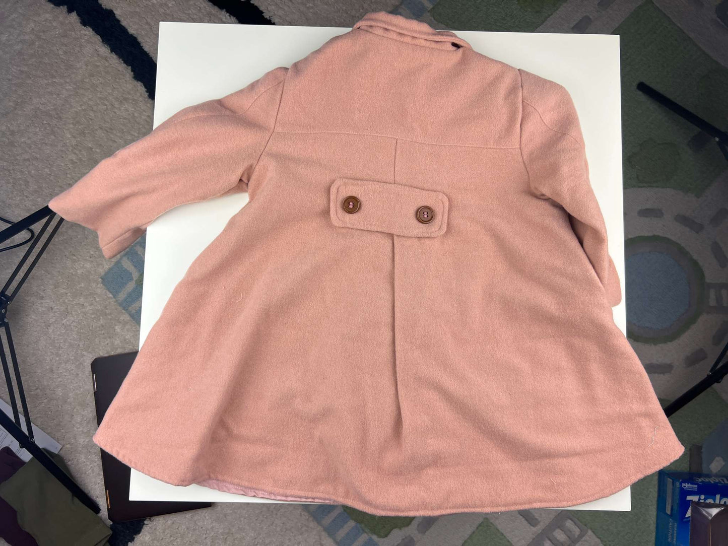 Brand new Oakley Rae Handmade (small shop) Oakley Coat, pink, 4T, Kids 4/4T