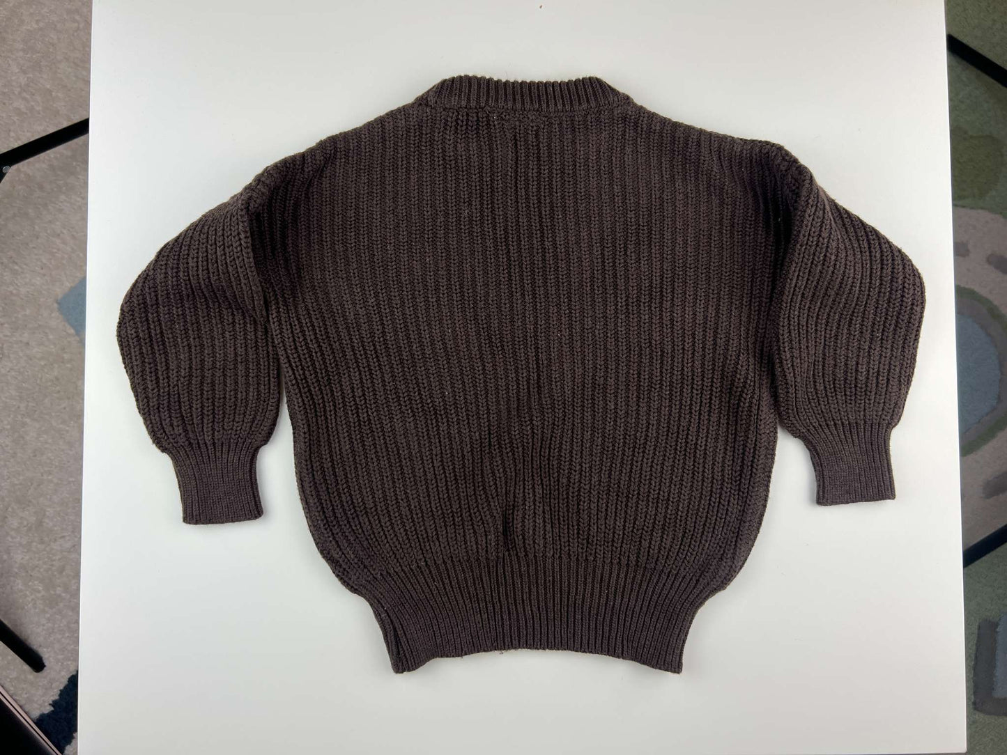 Jax & Lennon brown knit sweater, 12-24m, Kids 24 Month (18-24M)