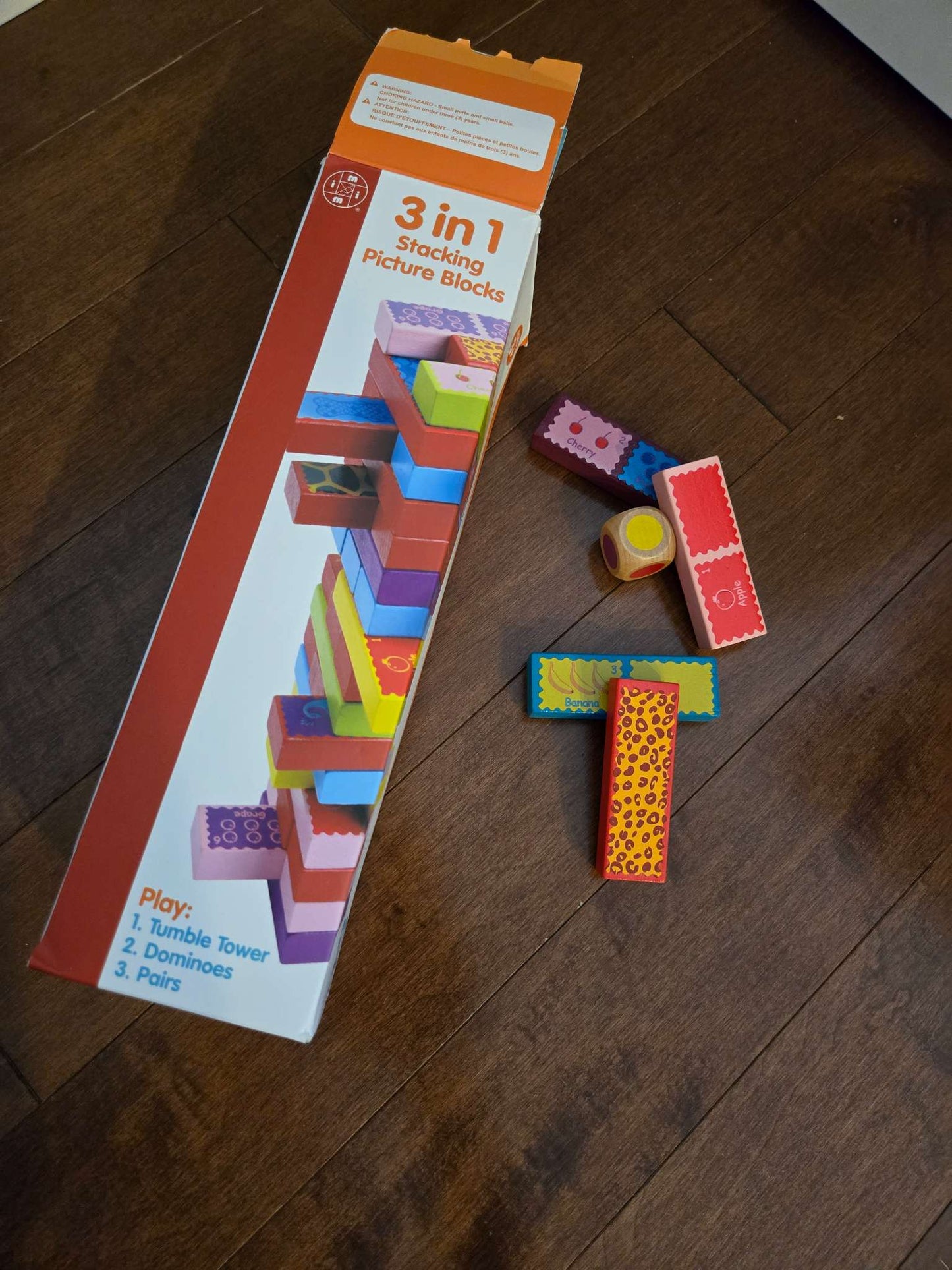 3 in 1 stacking picture blocks