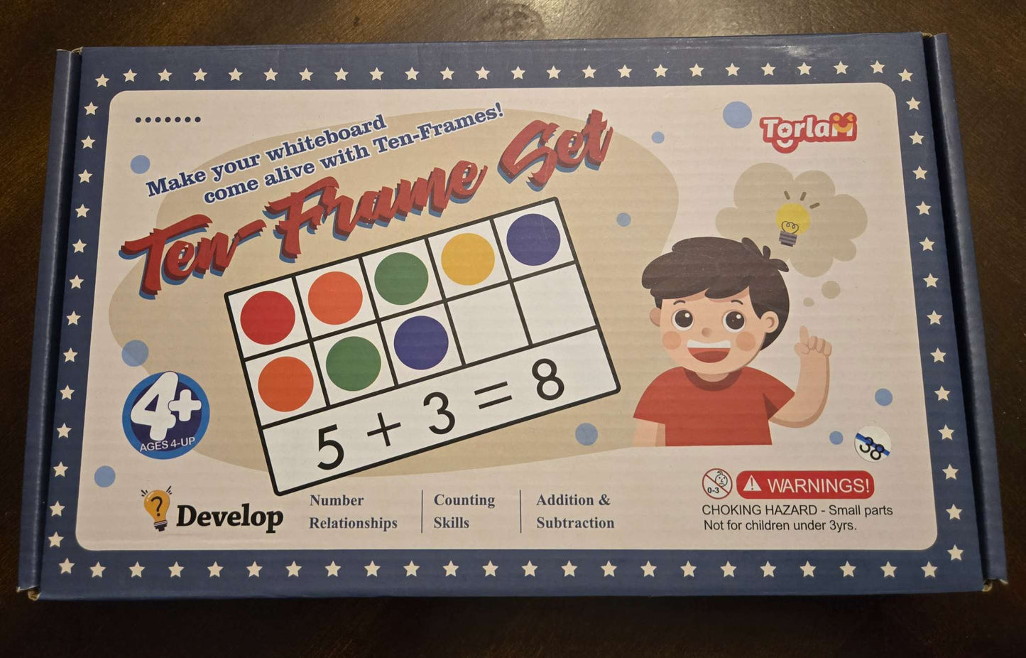 Torlam Ten-Frame Set (retails for $30)