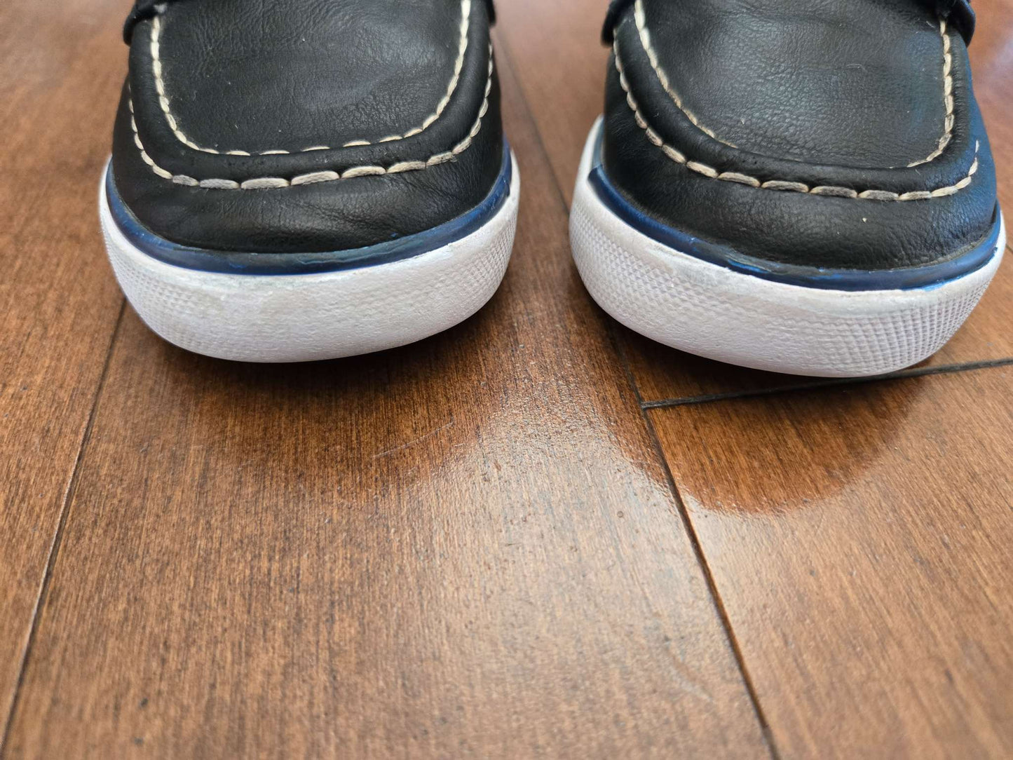 Nautica river boat shoes for toddler boys (toddler size 8), Shoes 8 (Toddler:2-4yr)