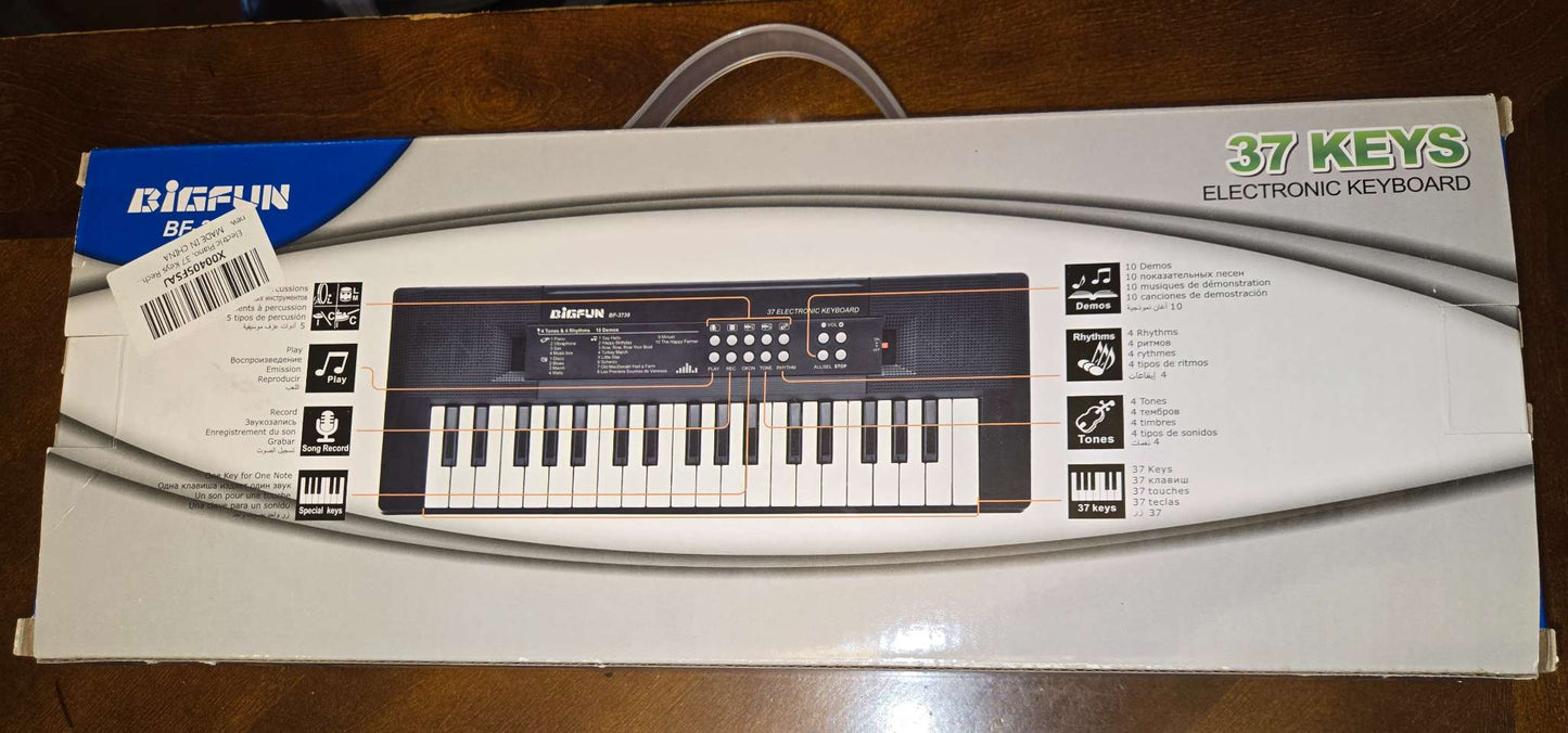 Big Fun 37 key electronic keyboard