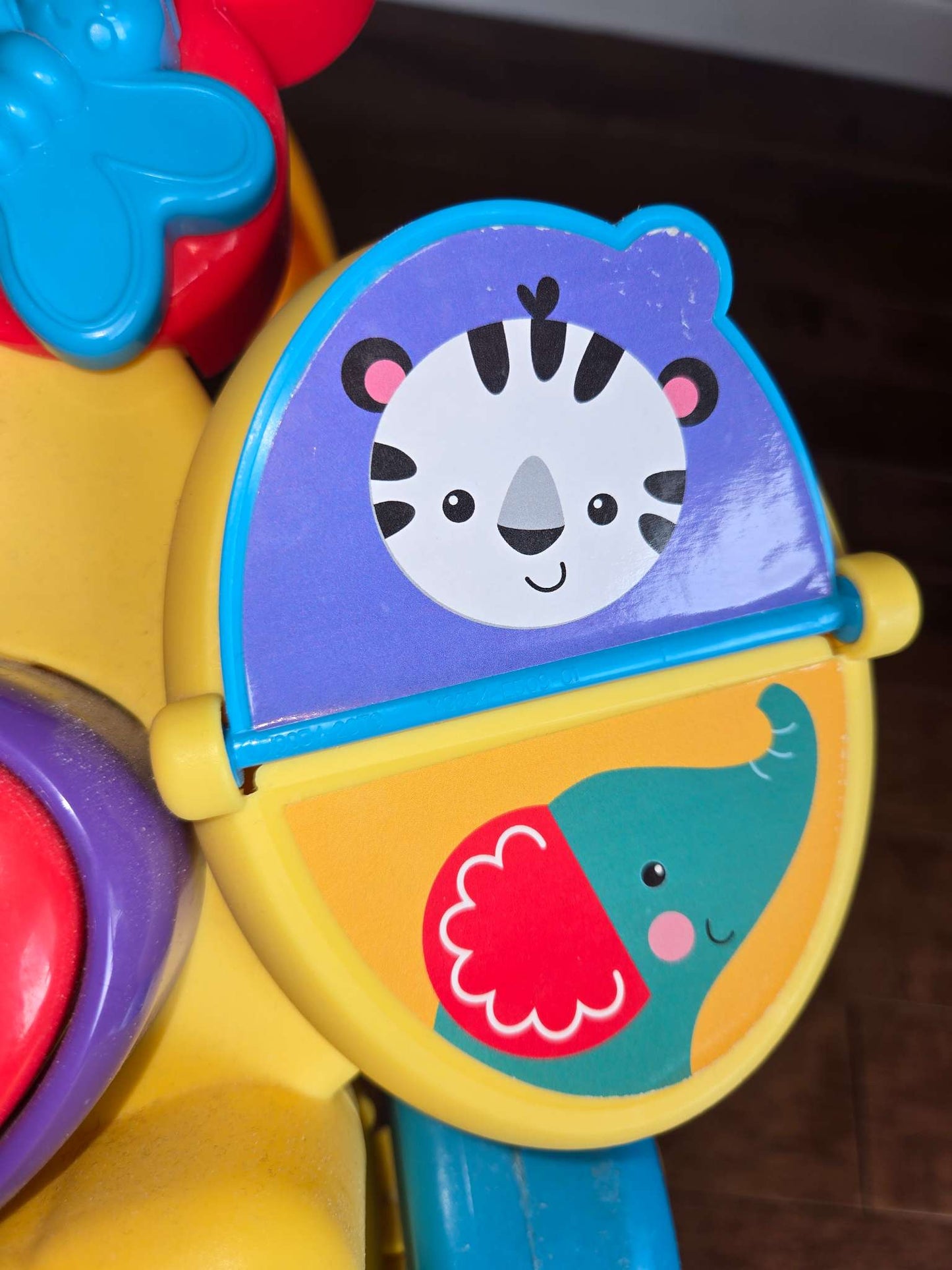 Fisher Price musical lion push toy/activity centre