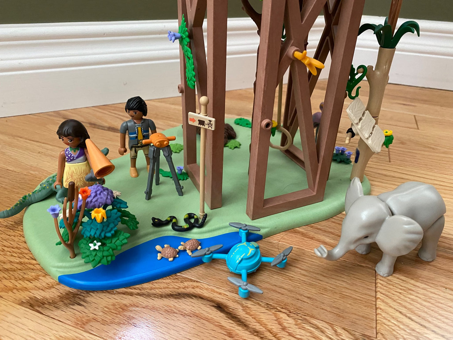 Playmobil Willtopia Research Tower with Compass