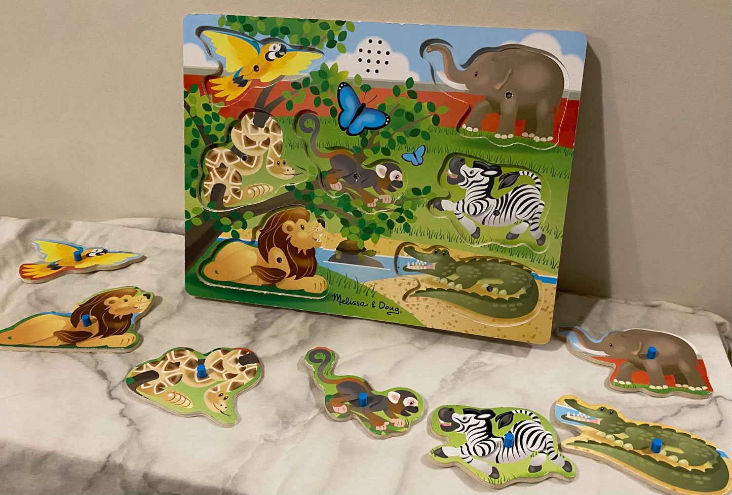 Melissa & Doug At the Zoo Sound Puzzle