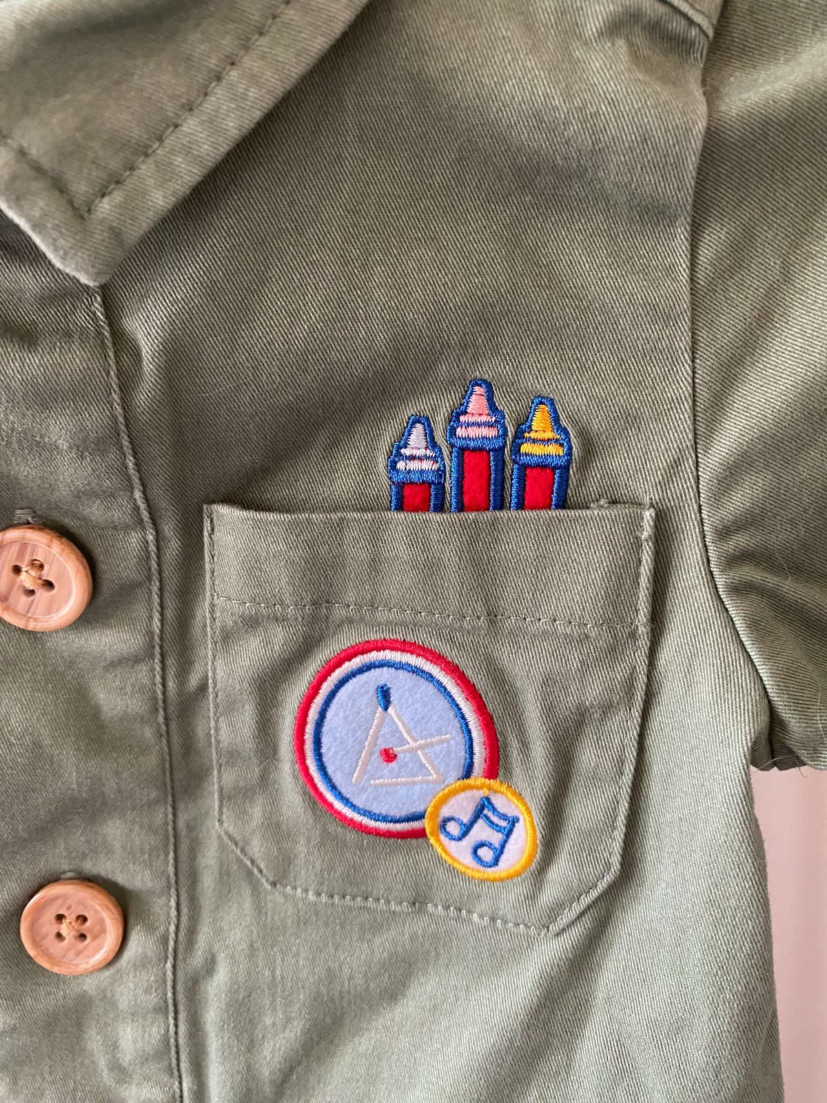 Indigo Kids green utility jumpsuit 9-12m, Kids 12 Month (9-12M)