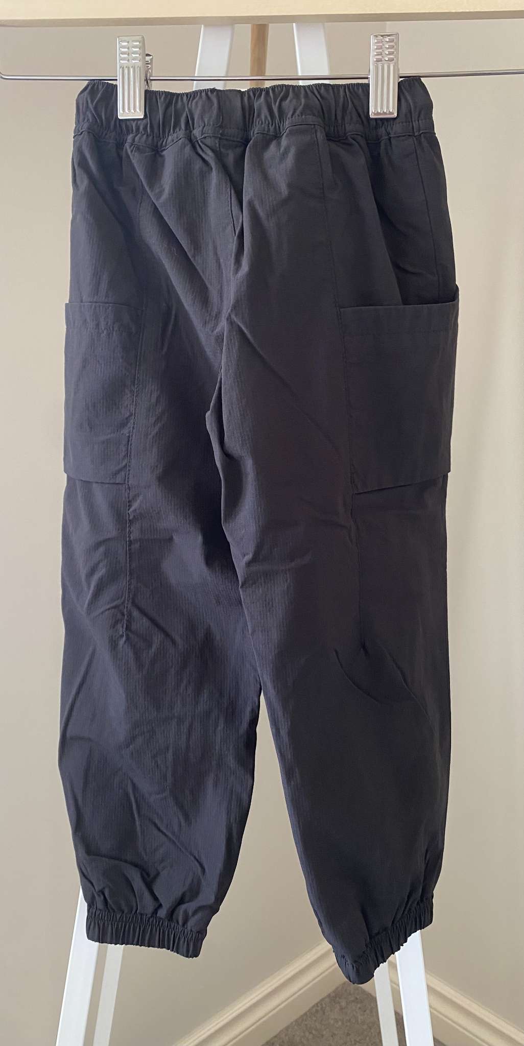 Zara black wind pants Sz 5, Kids 5/5T