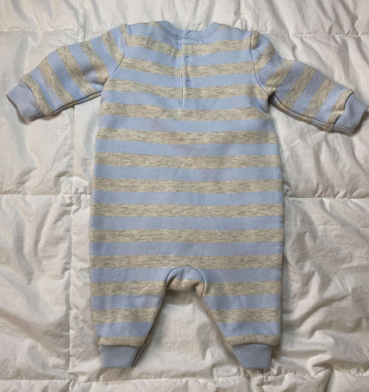 Ralph Lauren baby boy striped one-piece 3M (MSRP $50), Kids 3 Month (0-3M)