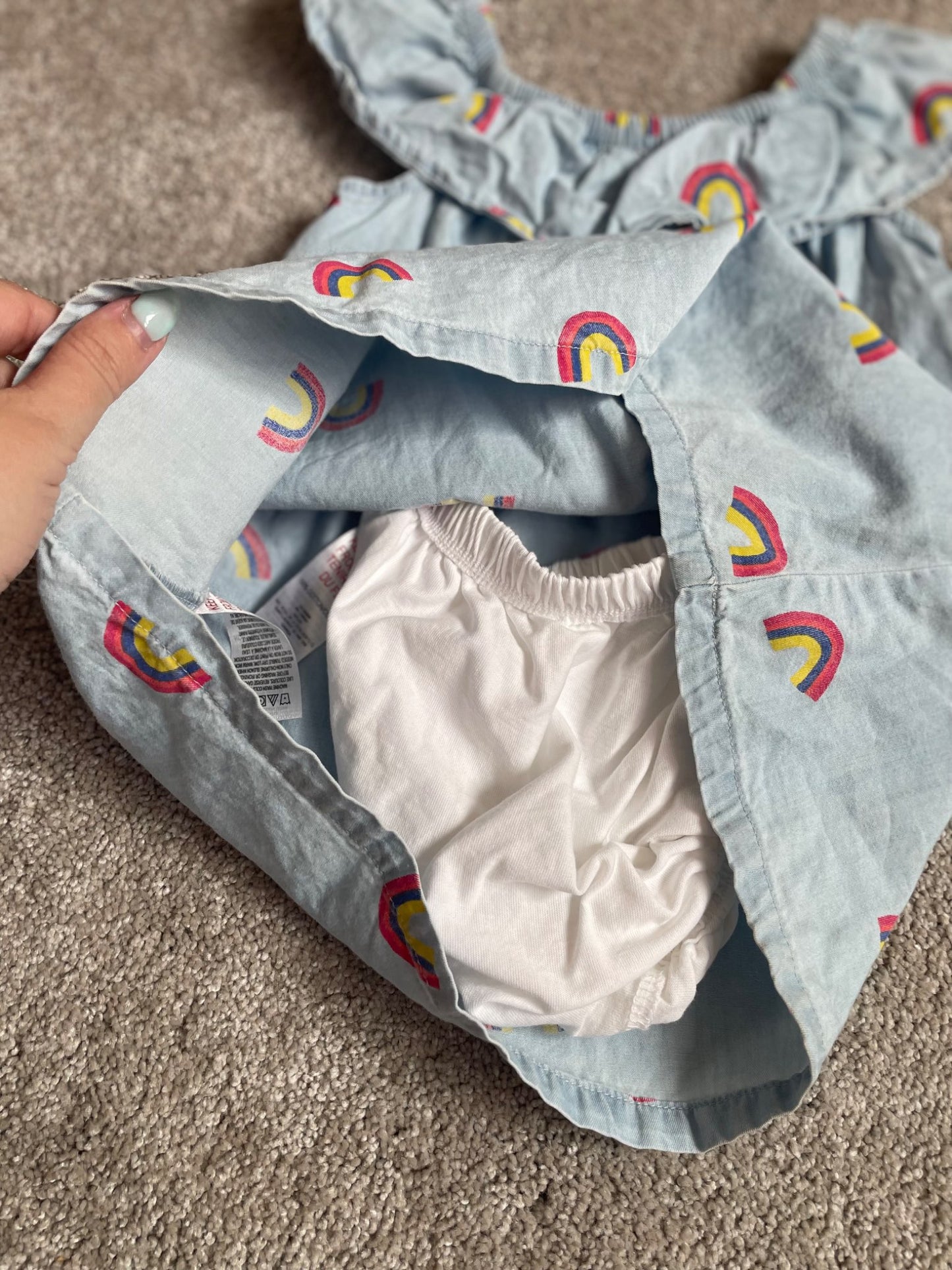 Hatley dress and bloomer 12m, Kids 18 Month (12-18M)
