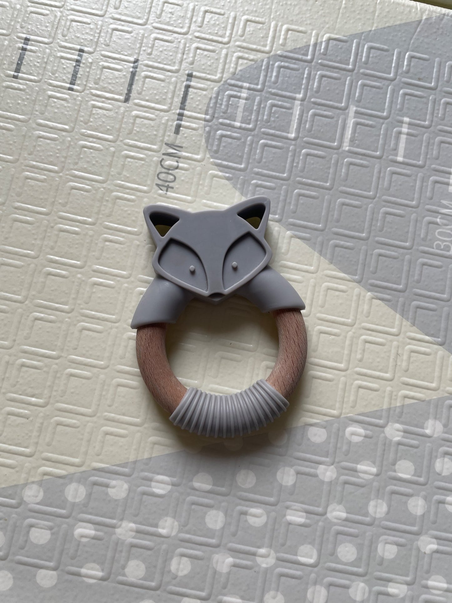 Fox teething ring