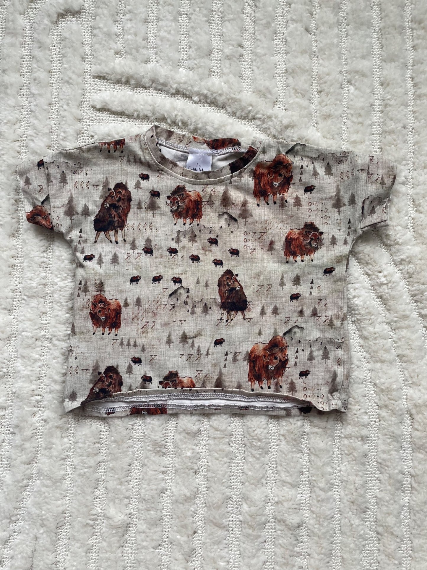 Small Shop Yak tee 9-12m, Kids 12 Month (9-12M)